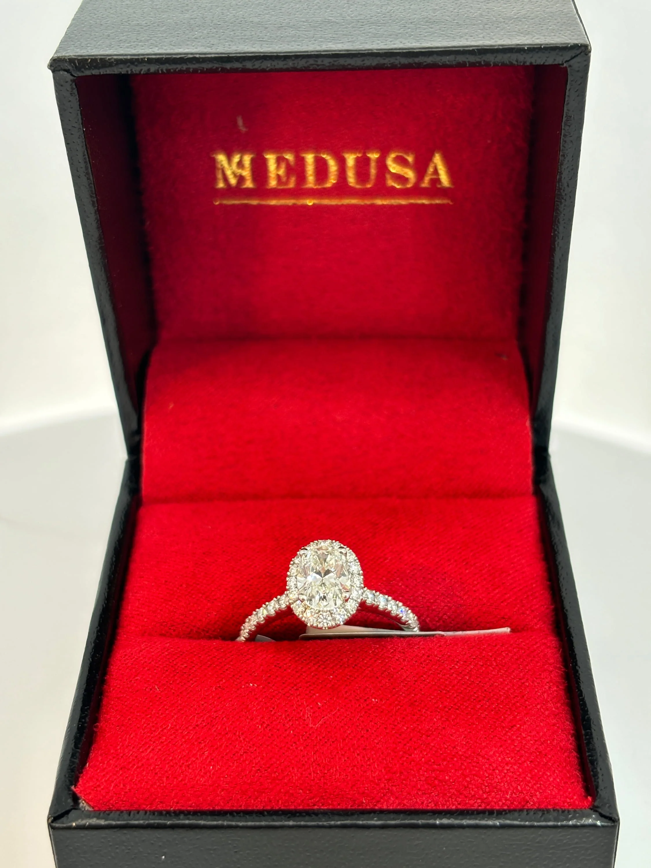 1.48Ct diamond ring platinum