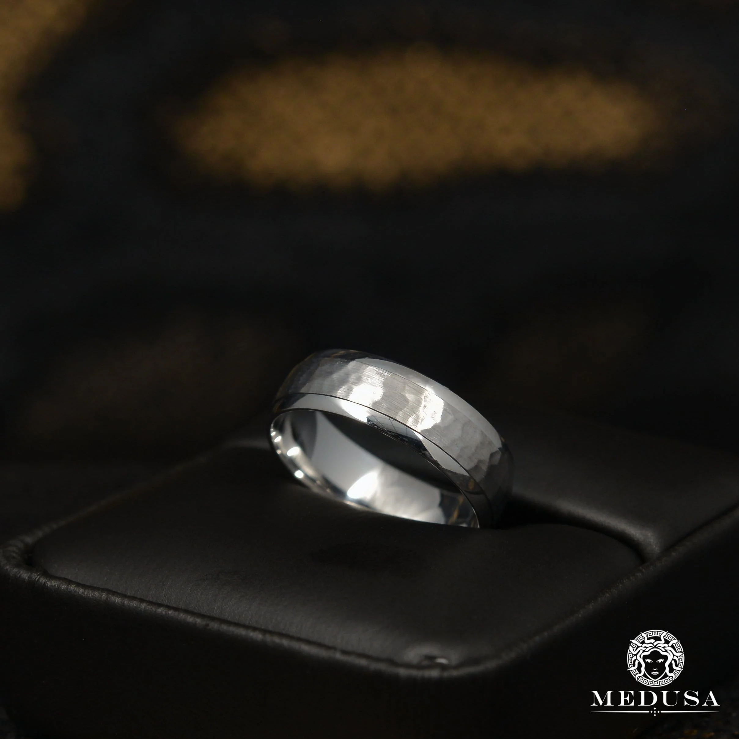 Ring H6 White Gold - MED231 