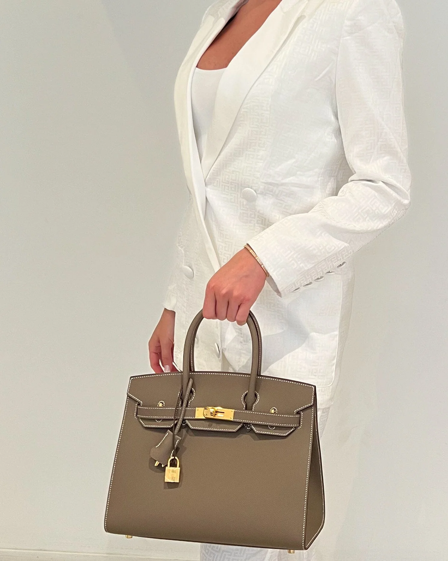 Birkin 30 Epsom Etoupe Gold Hardware - BRAND NEW - Image 2