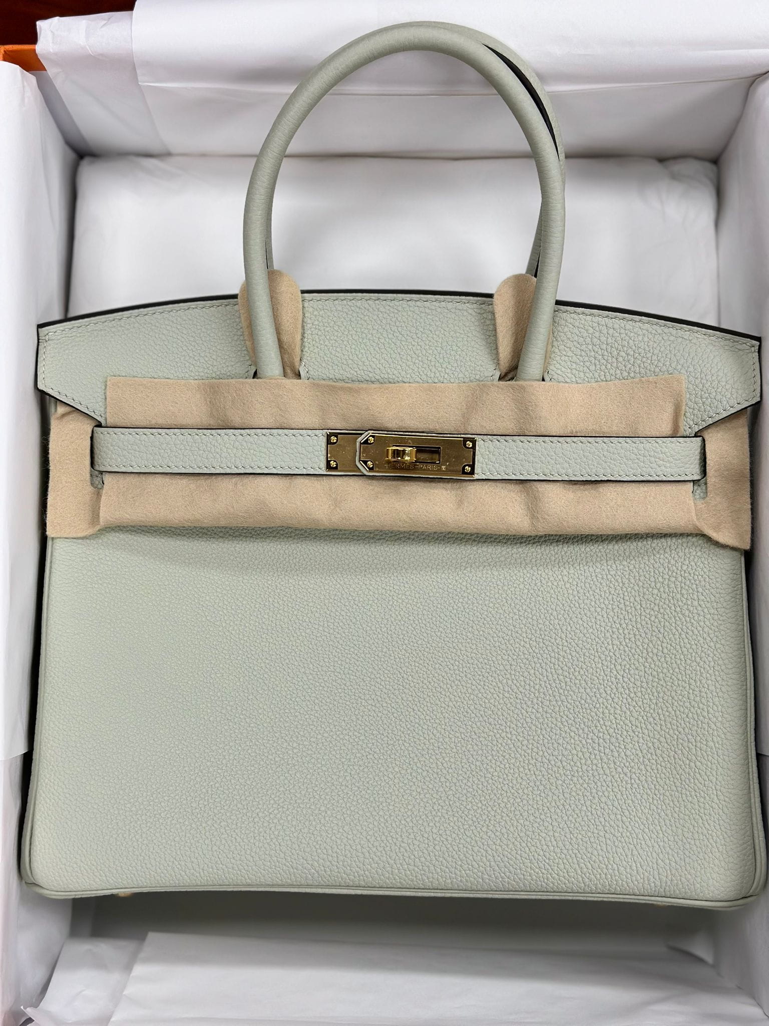 Birkin 30 Togo Gray Neve Gold Hardware - BRAND NEW - Image 2