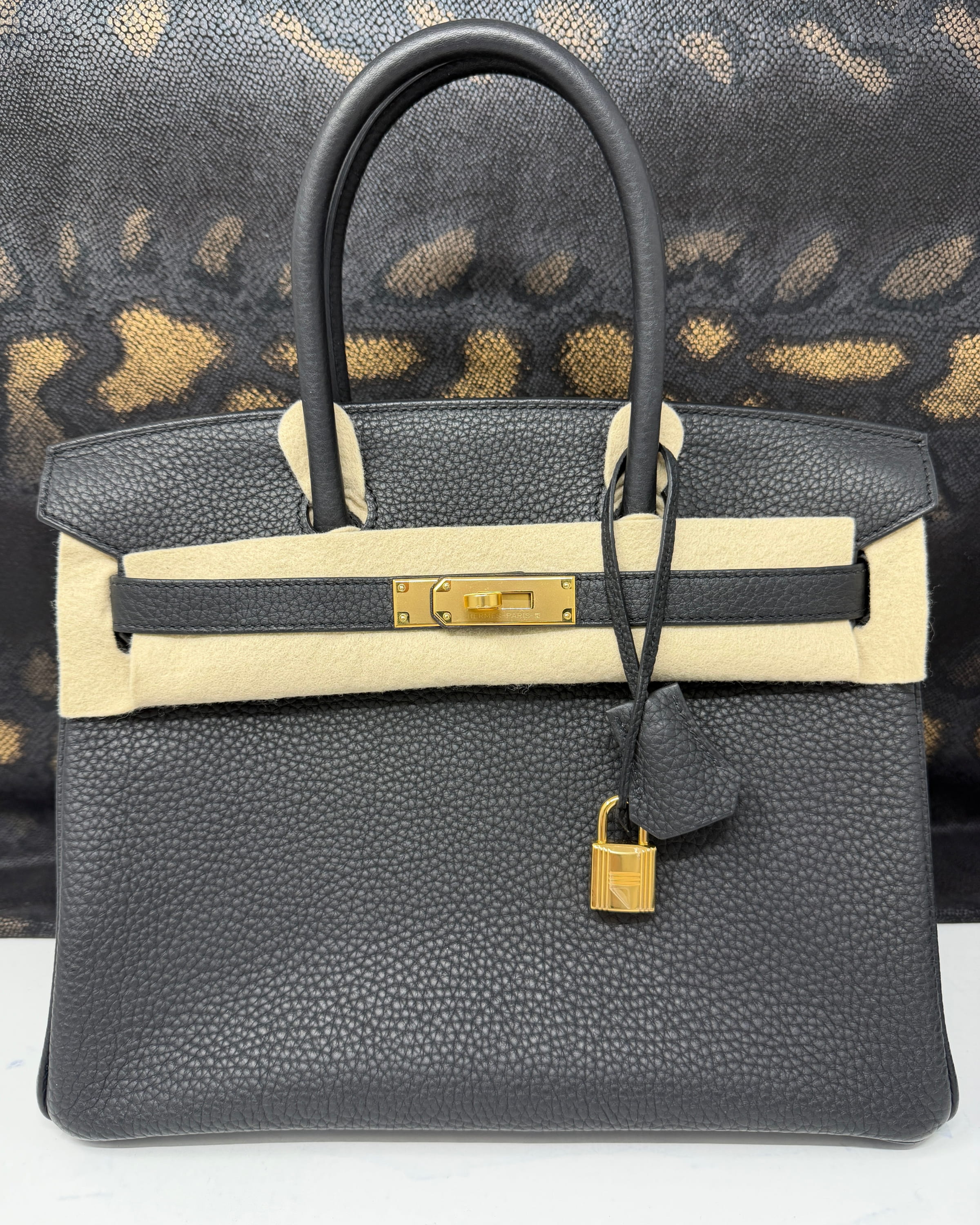 Birkin 30 Togo Black Gold Hardware - BRAND NEW