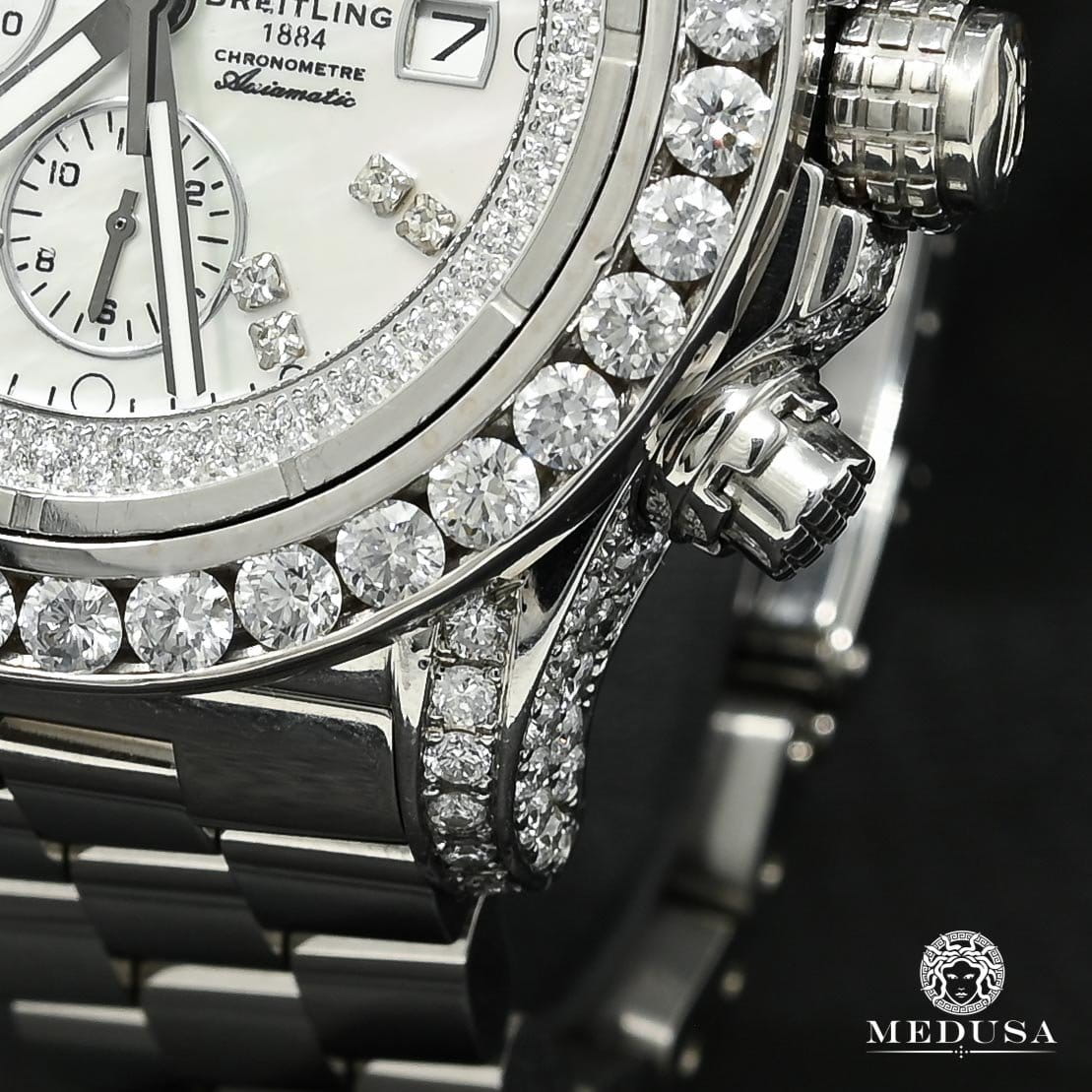 Breitling Super Avenger - Iced ''Mother of Pearl'' - Image 2