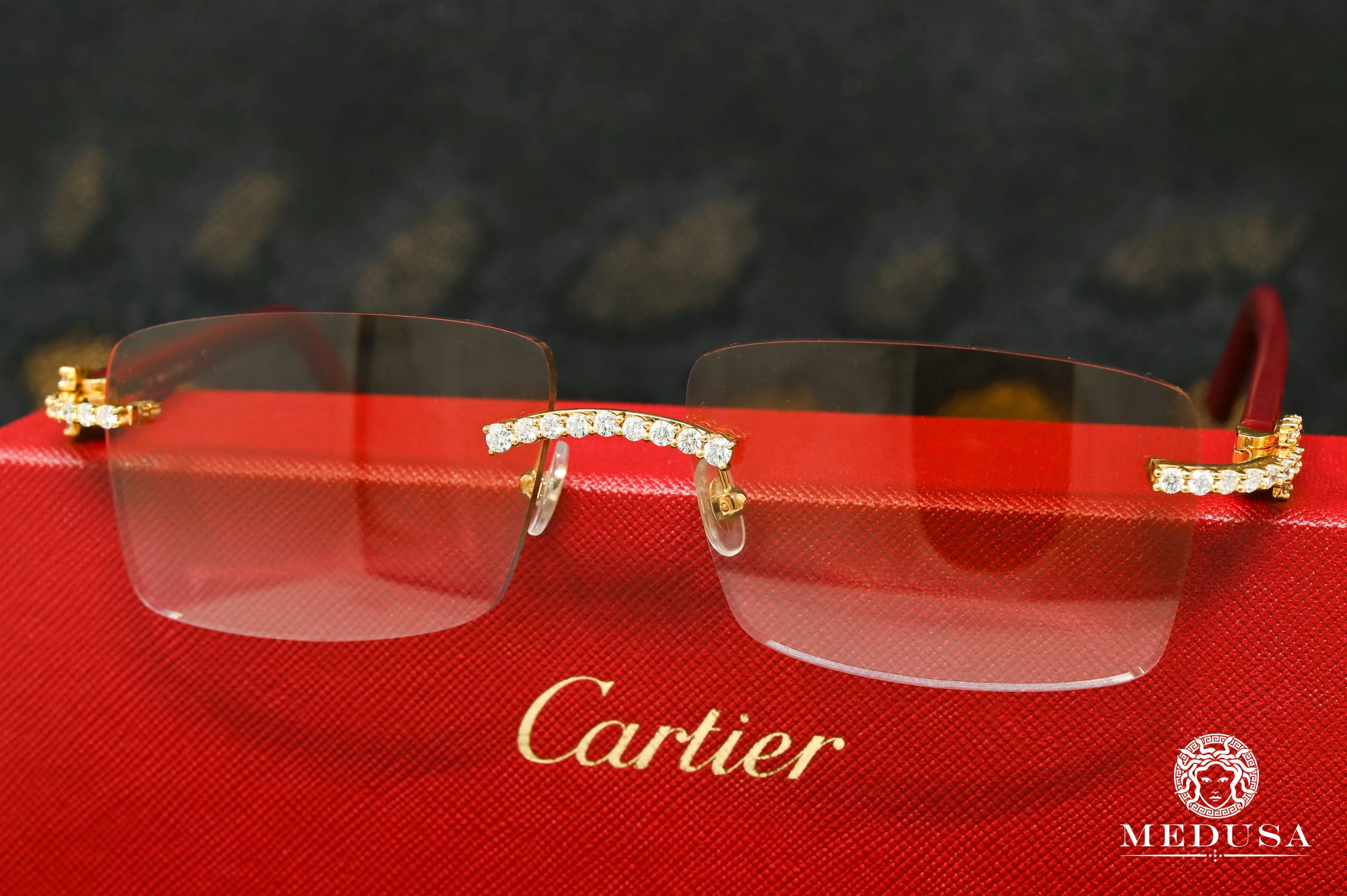 Cartier Signature C | Gold & Burgundy