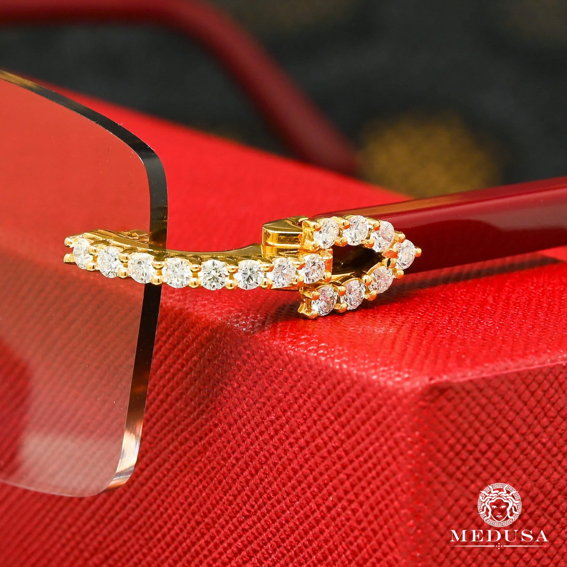 Cartier Signature C | Gold & Burgundy - Image 2