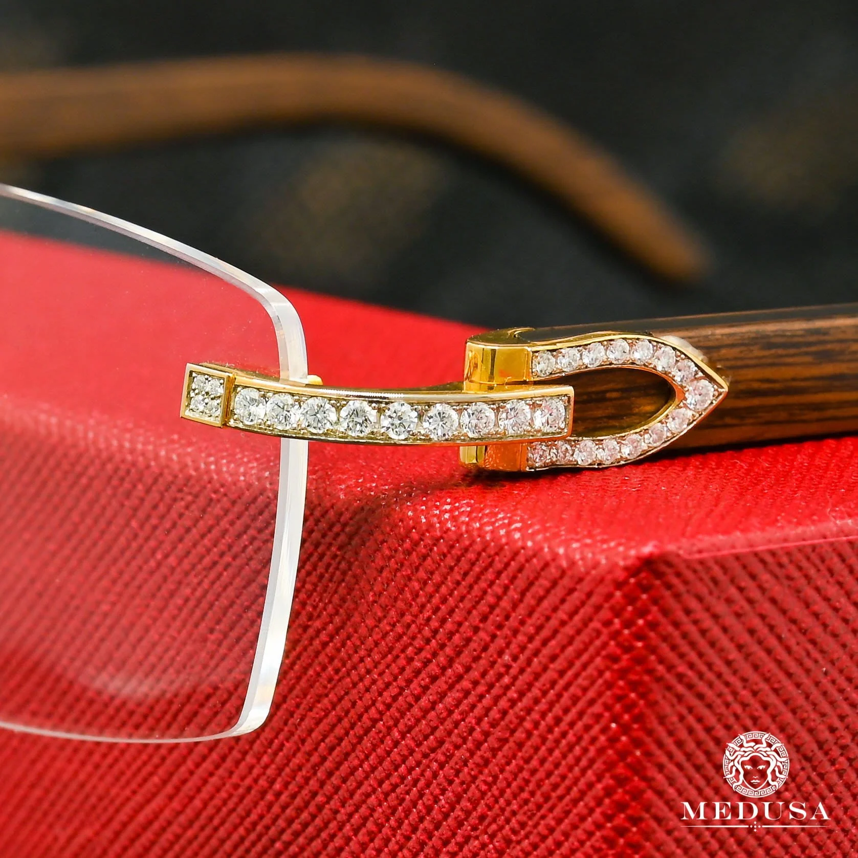 Cartier Signature C | Gold & Wood - Image 2
