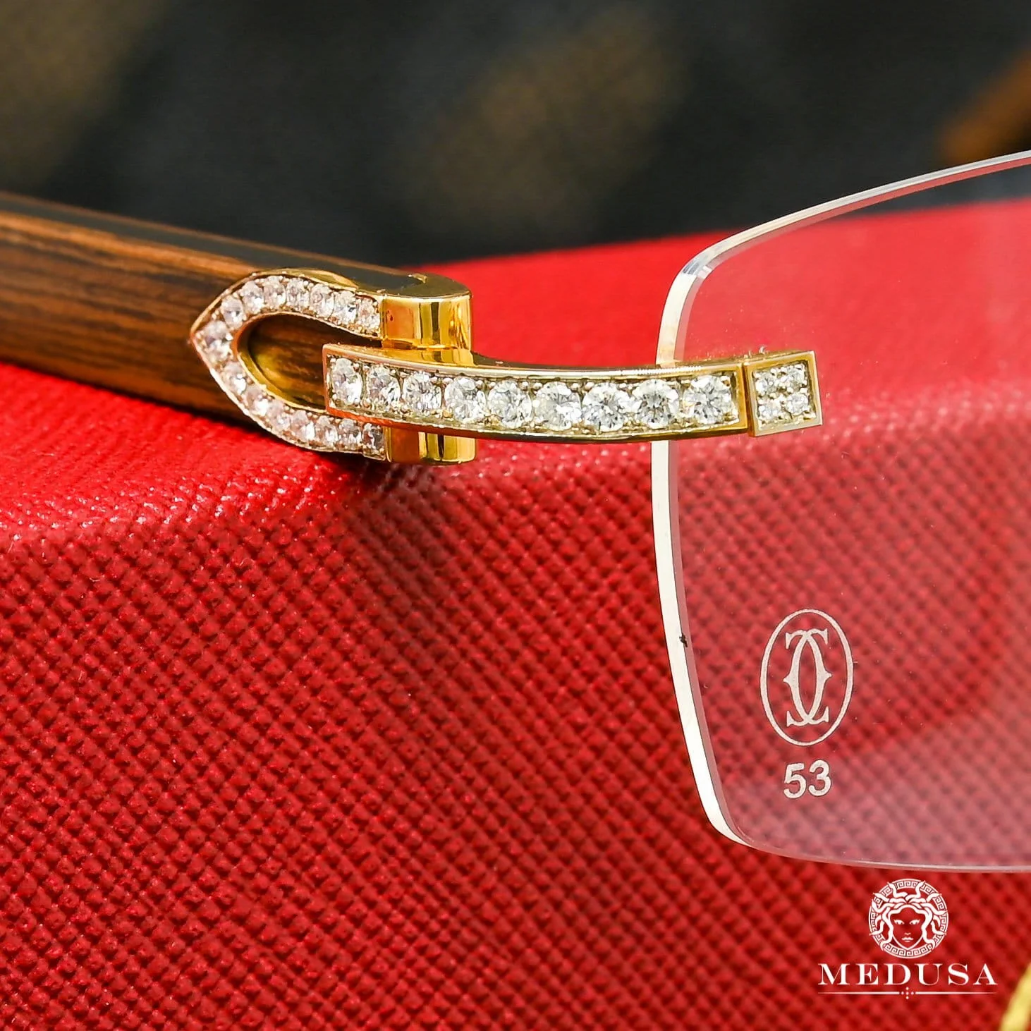 Cartier Signature C | Gold & Wood - Image 3