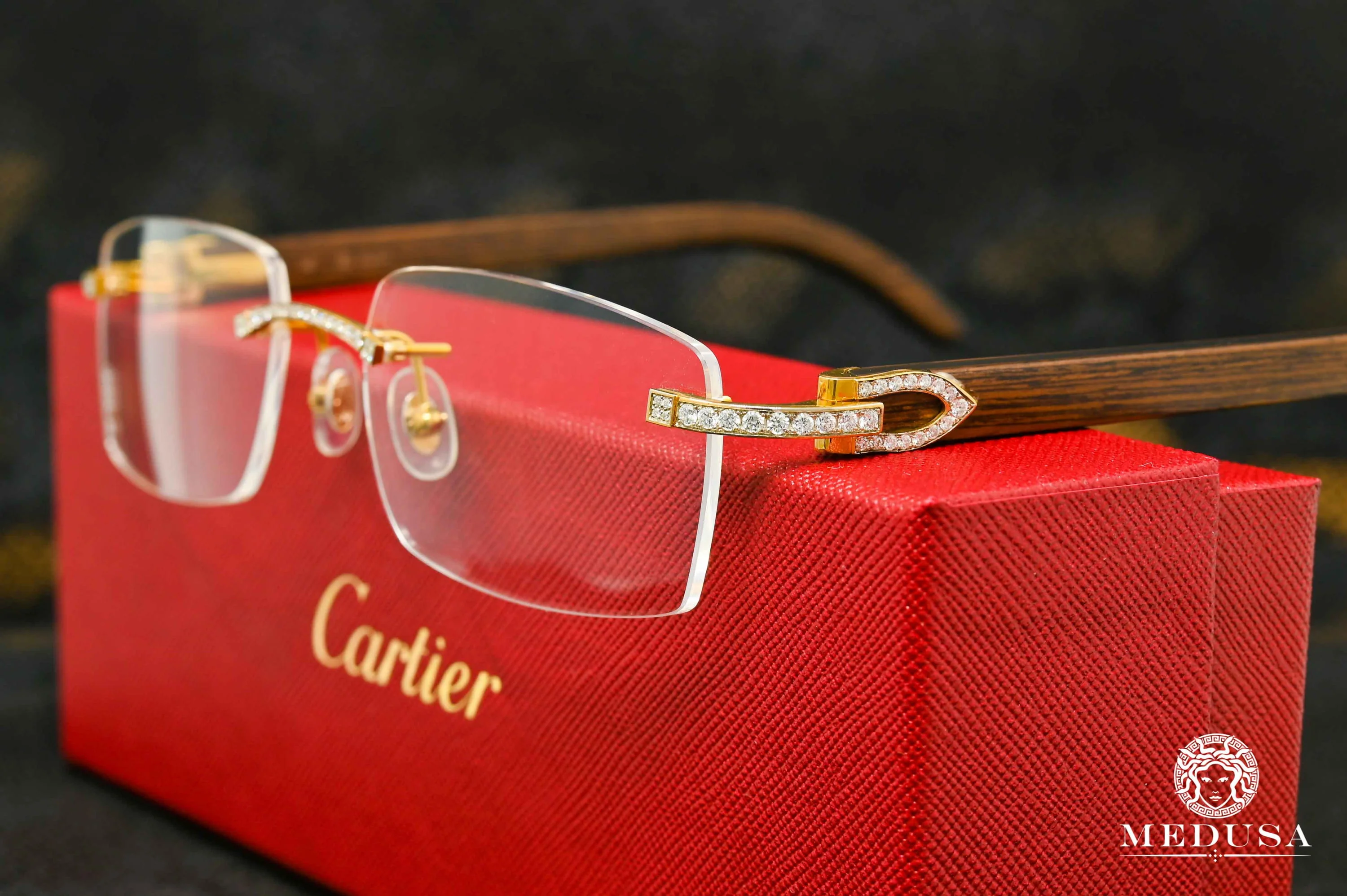 Cartier Signature C | Gold & Wood - Image 6