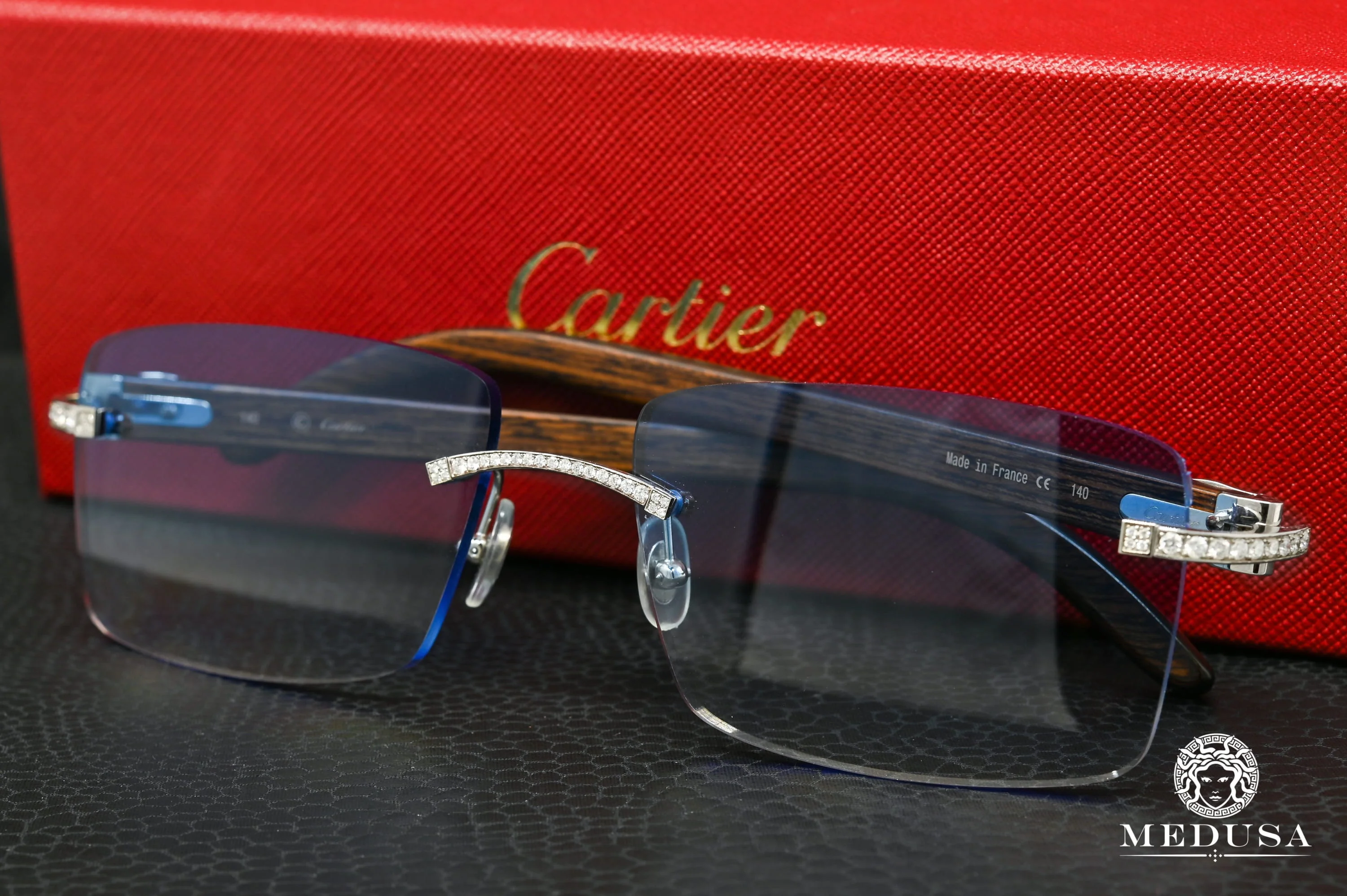 Cartier Signature C | Silver & Wood - Image 3