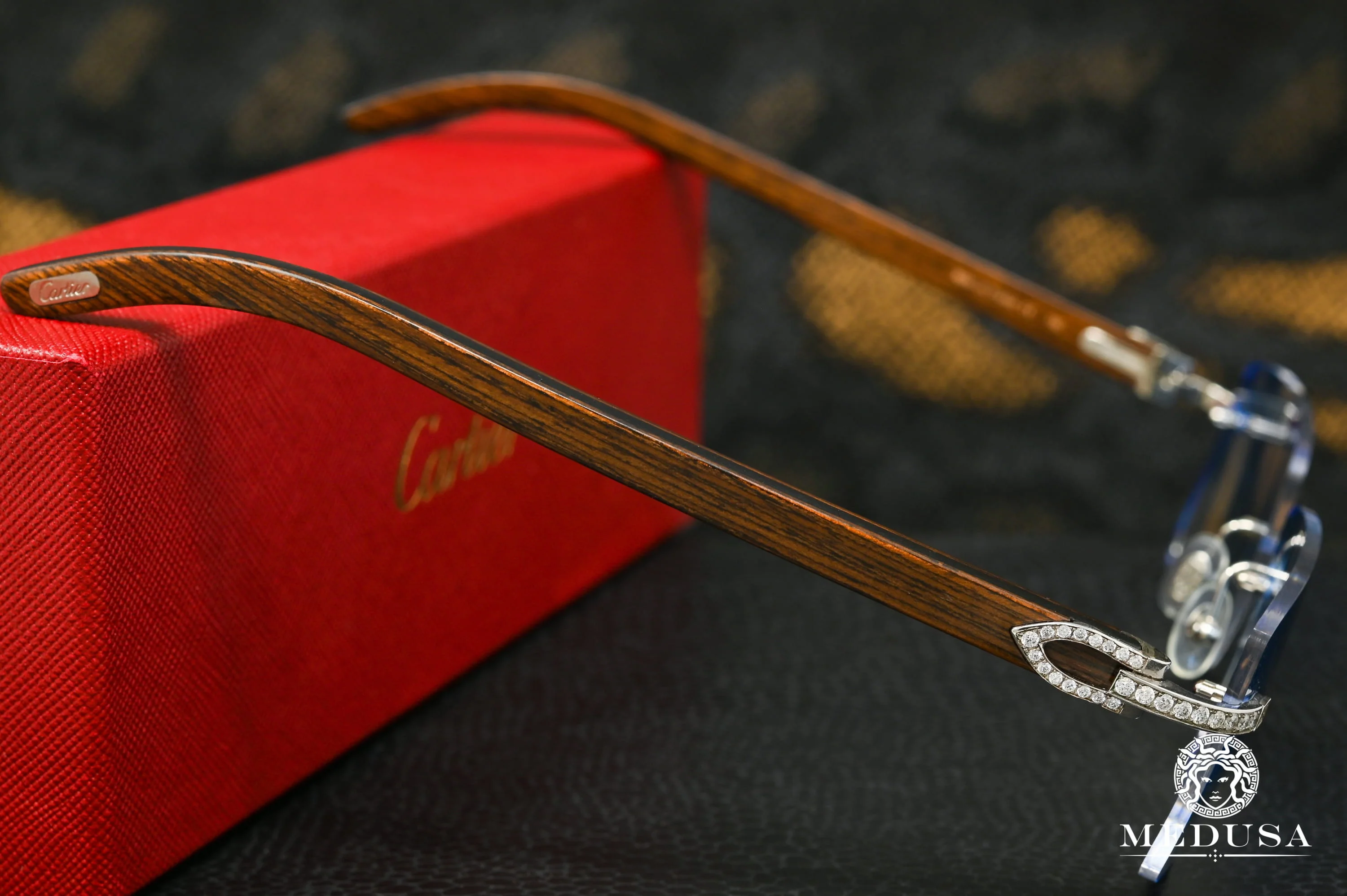 Cartier Signature C | Silver & Wood - Image 4
