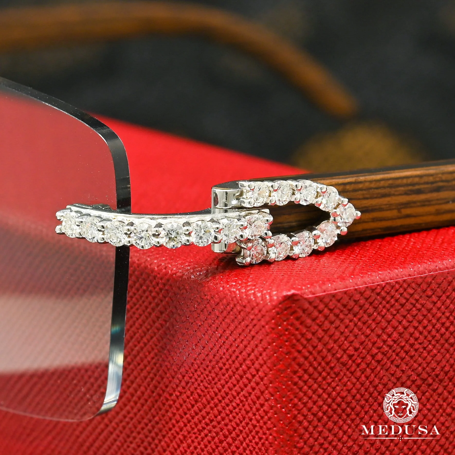 Cartier Signature C | Silver & Wood Big Rock - Image 2