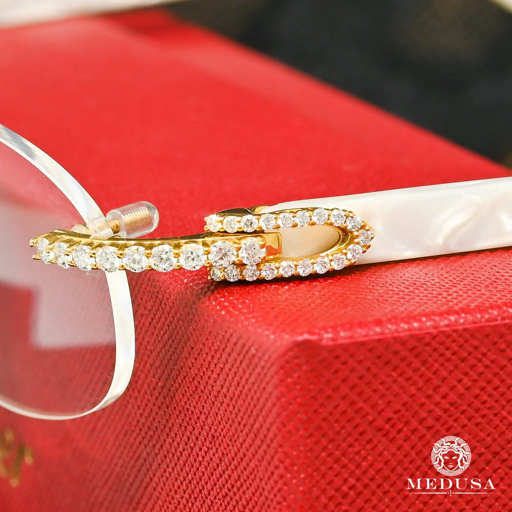 Cartier White Horn | Gold & White - Image 2