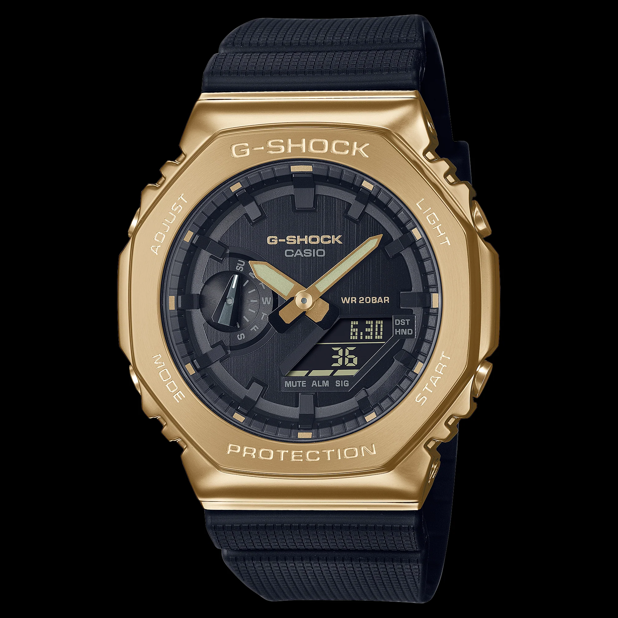 Casio G-SHOCK Digital Series GM-2100G-1A9 - Image 2