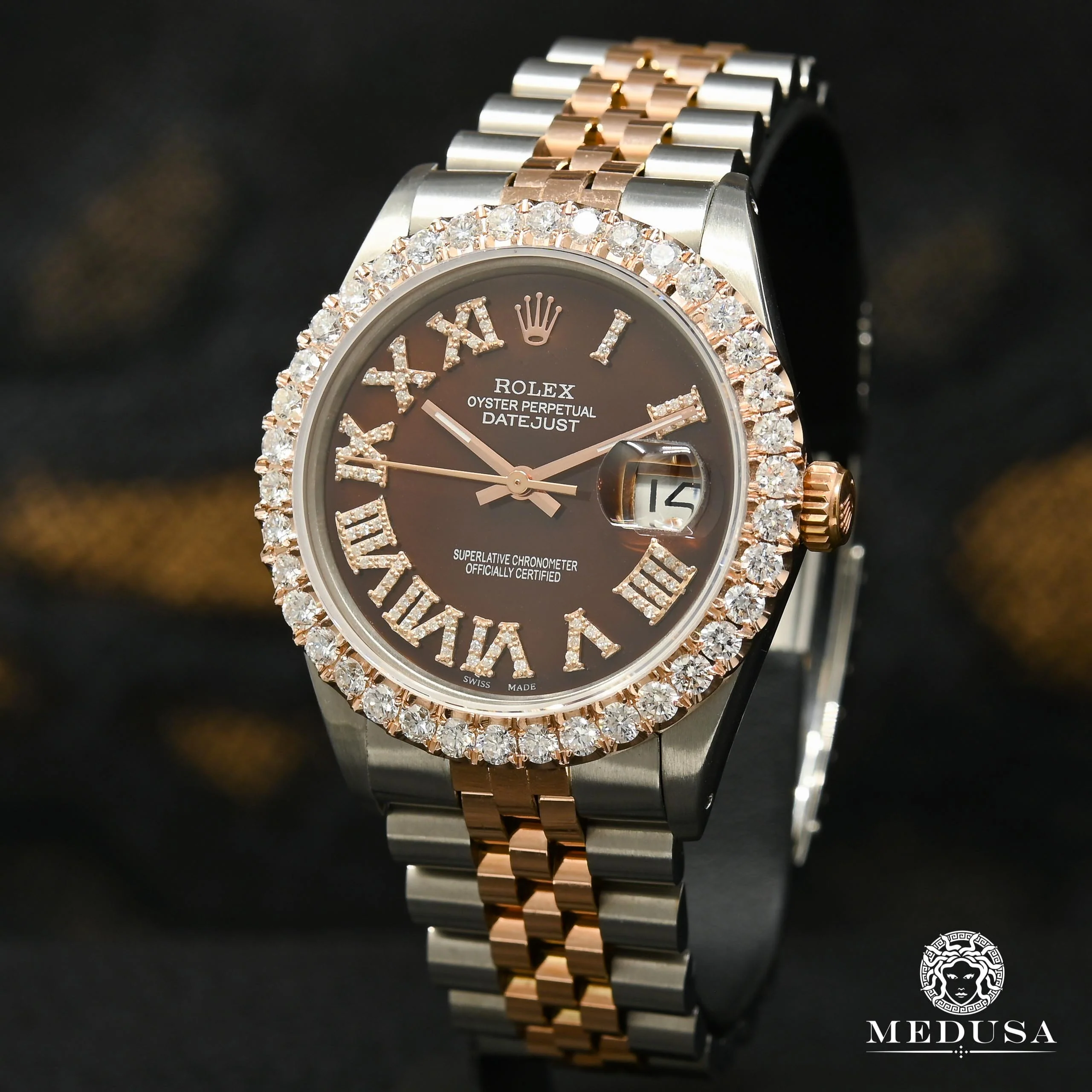 Datejust 36mm - Two-Tone Rose Chocolate