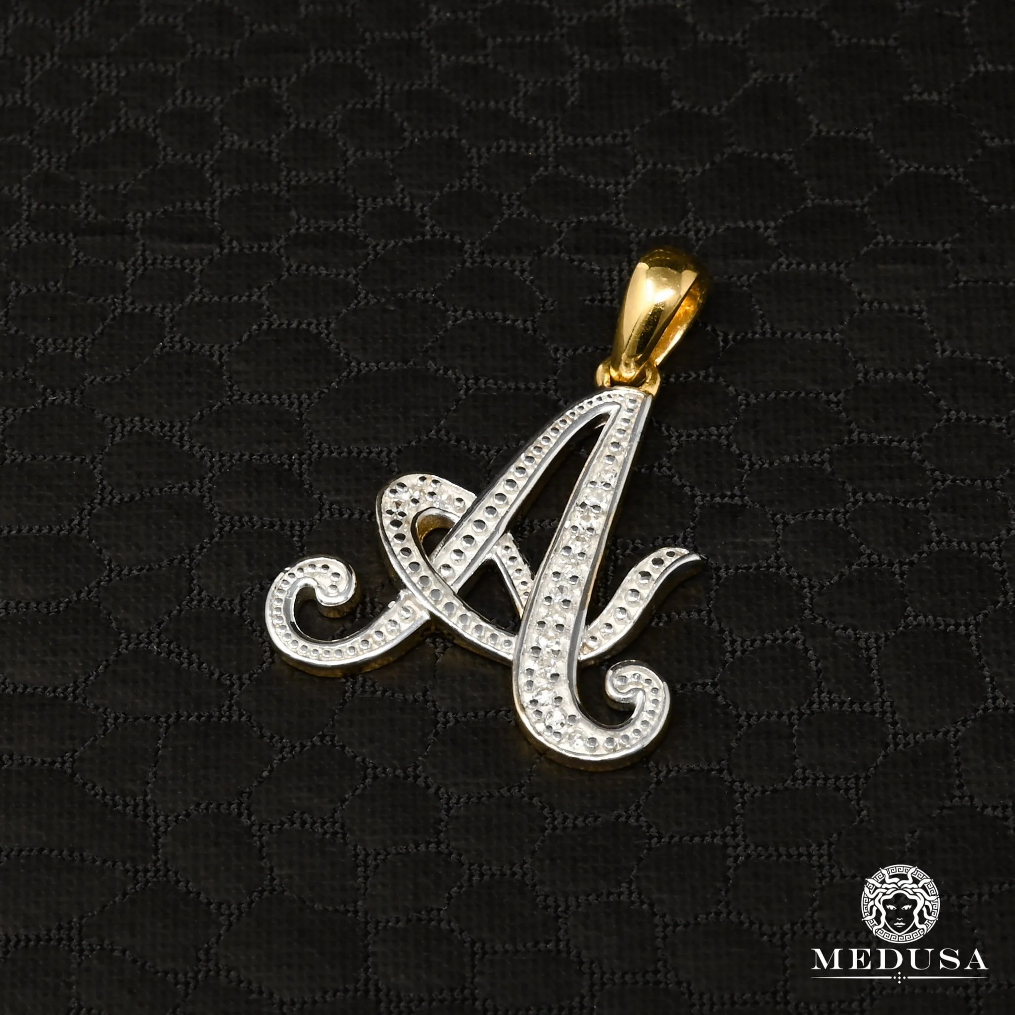 Diamond Letter Necklace [A to Z]  - Image 2