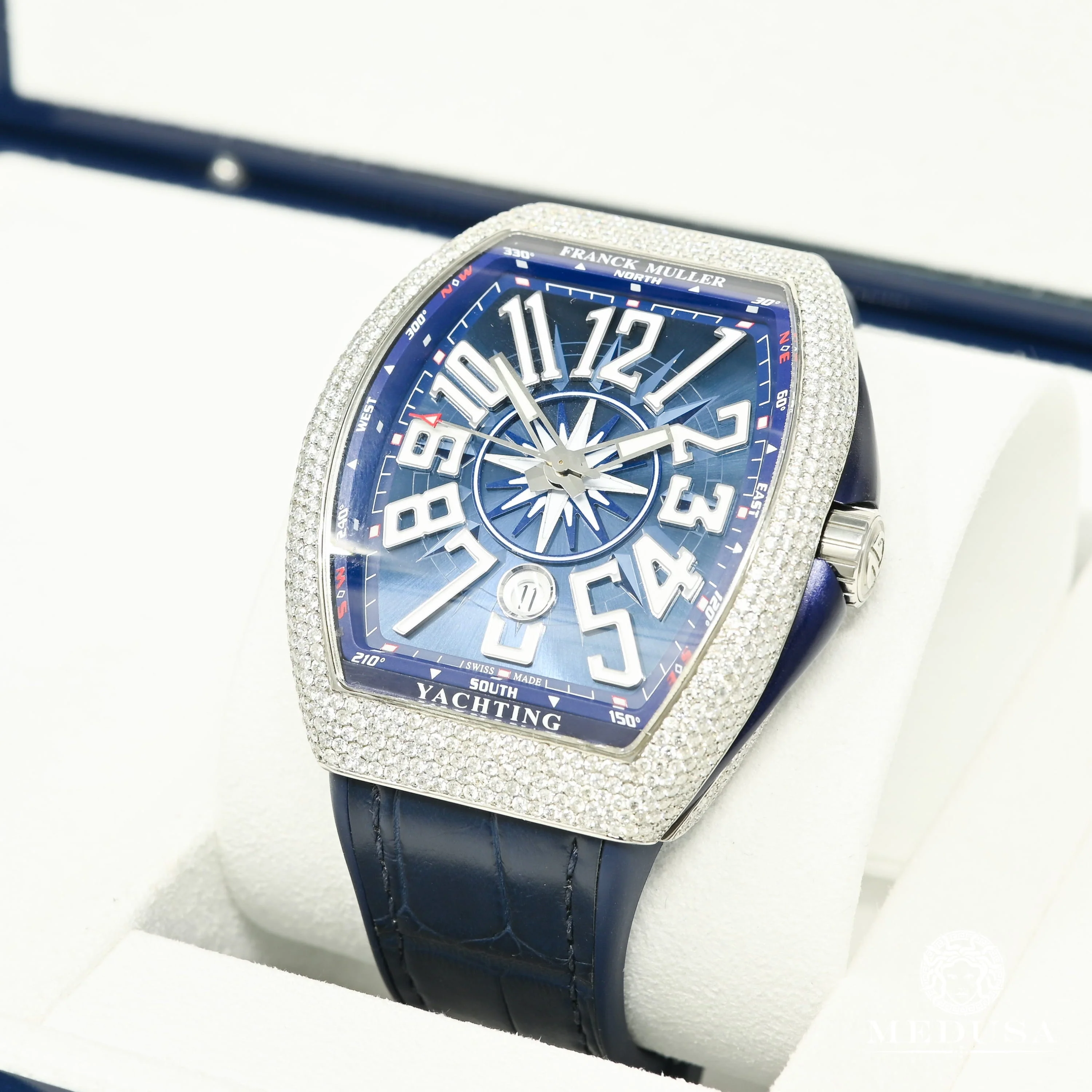Franck Muller V45 Blue - Iced - Image 2