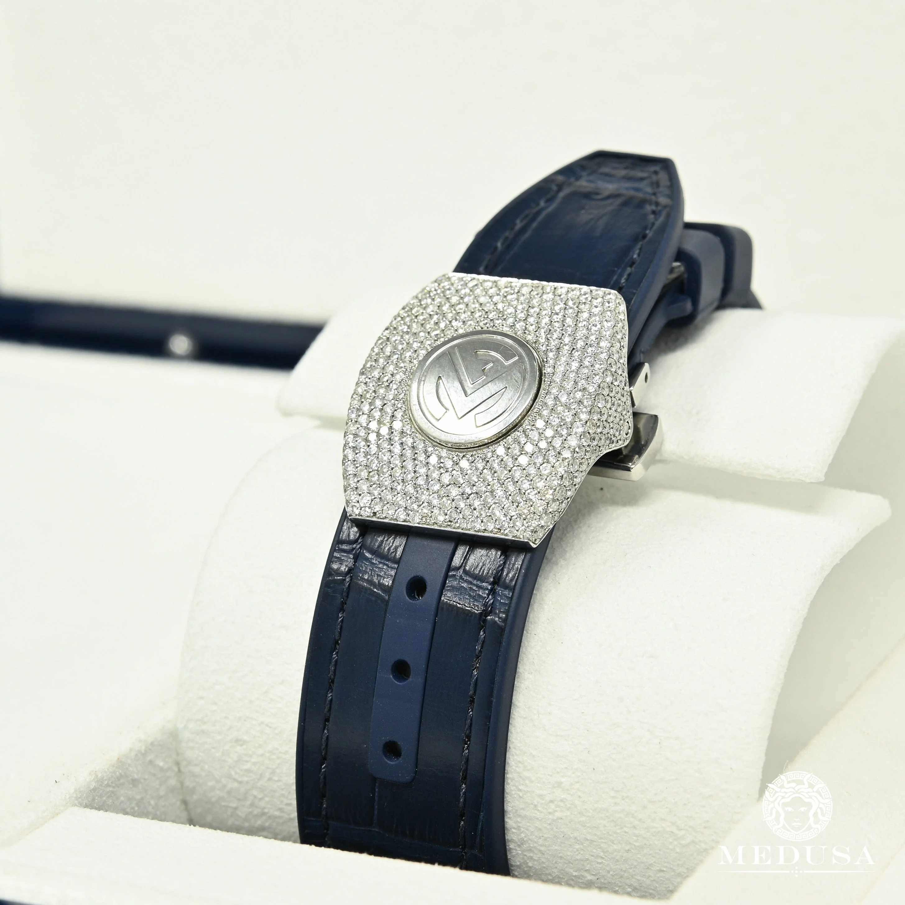 Franck Muller V45 Blue - Iced - Image 4