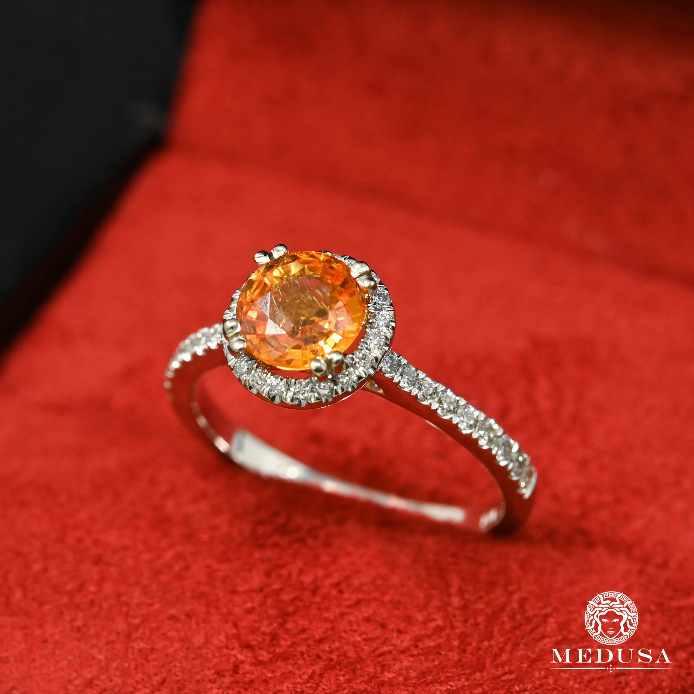 Gemstone D4 - Orange Sapphire