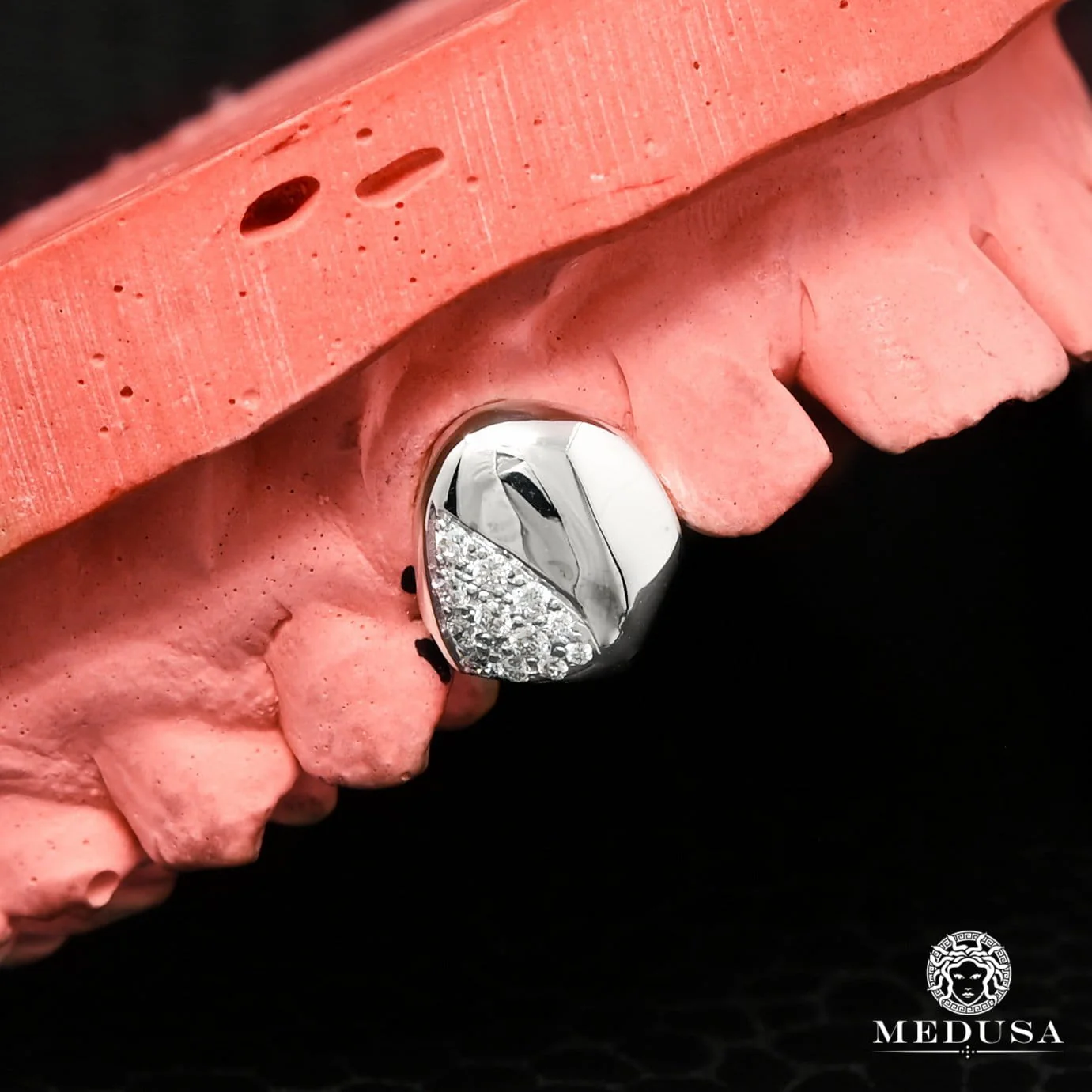 Single Tooth Diamond Grillz  - Image 2