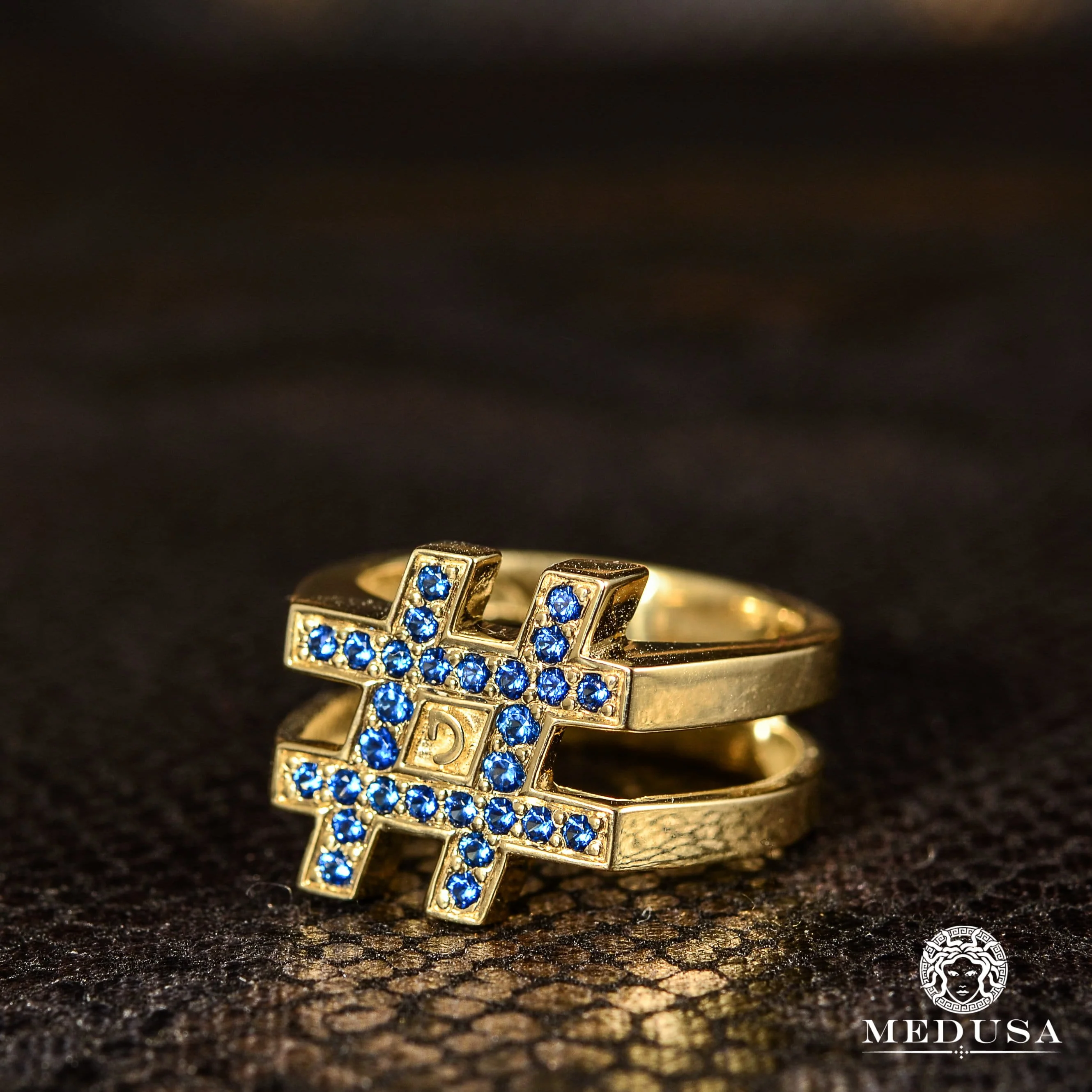 Hashtag Letter Ring  - Image 2