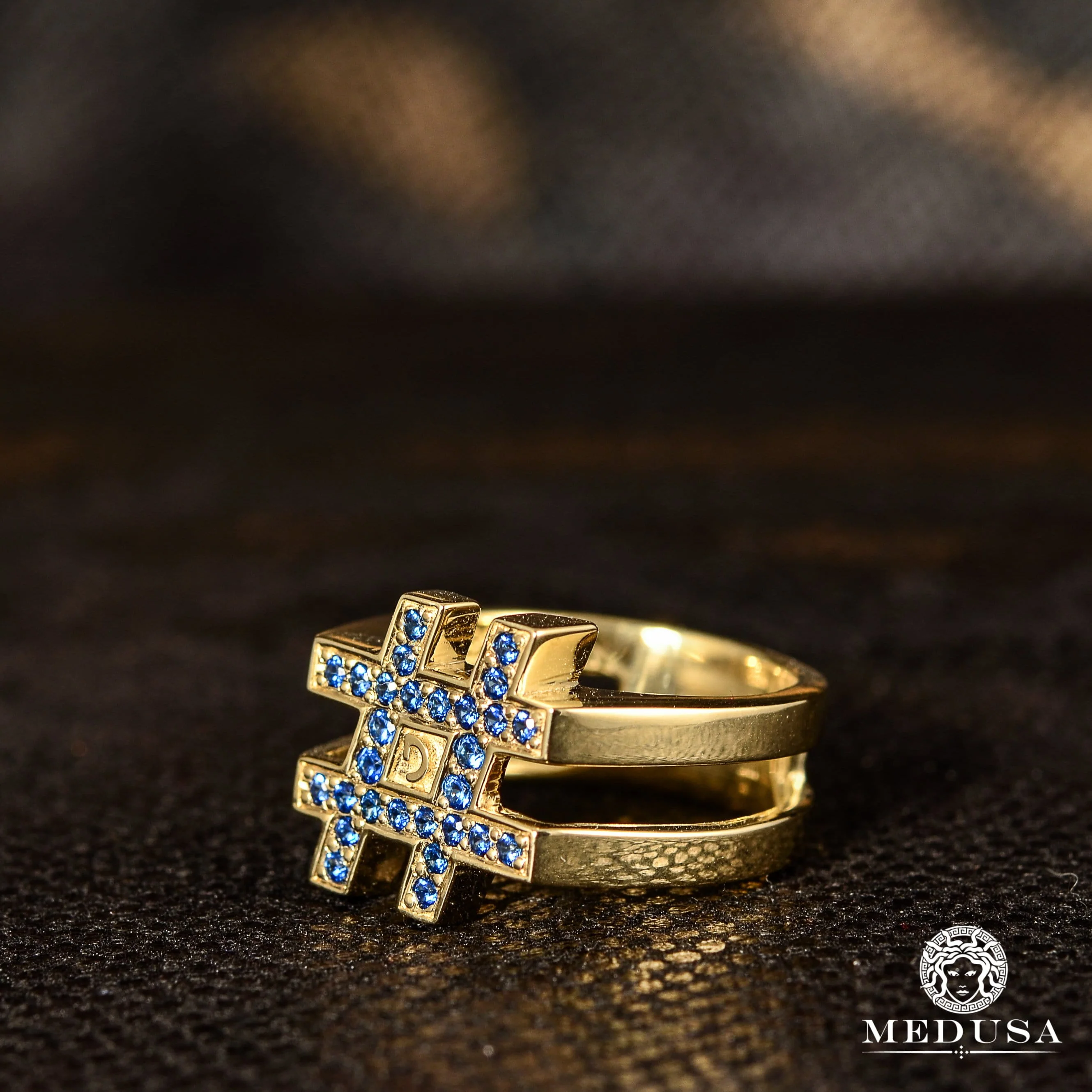 Hashtag Letter Ring  - Image 3