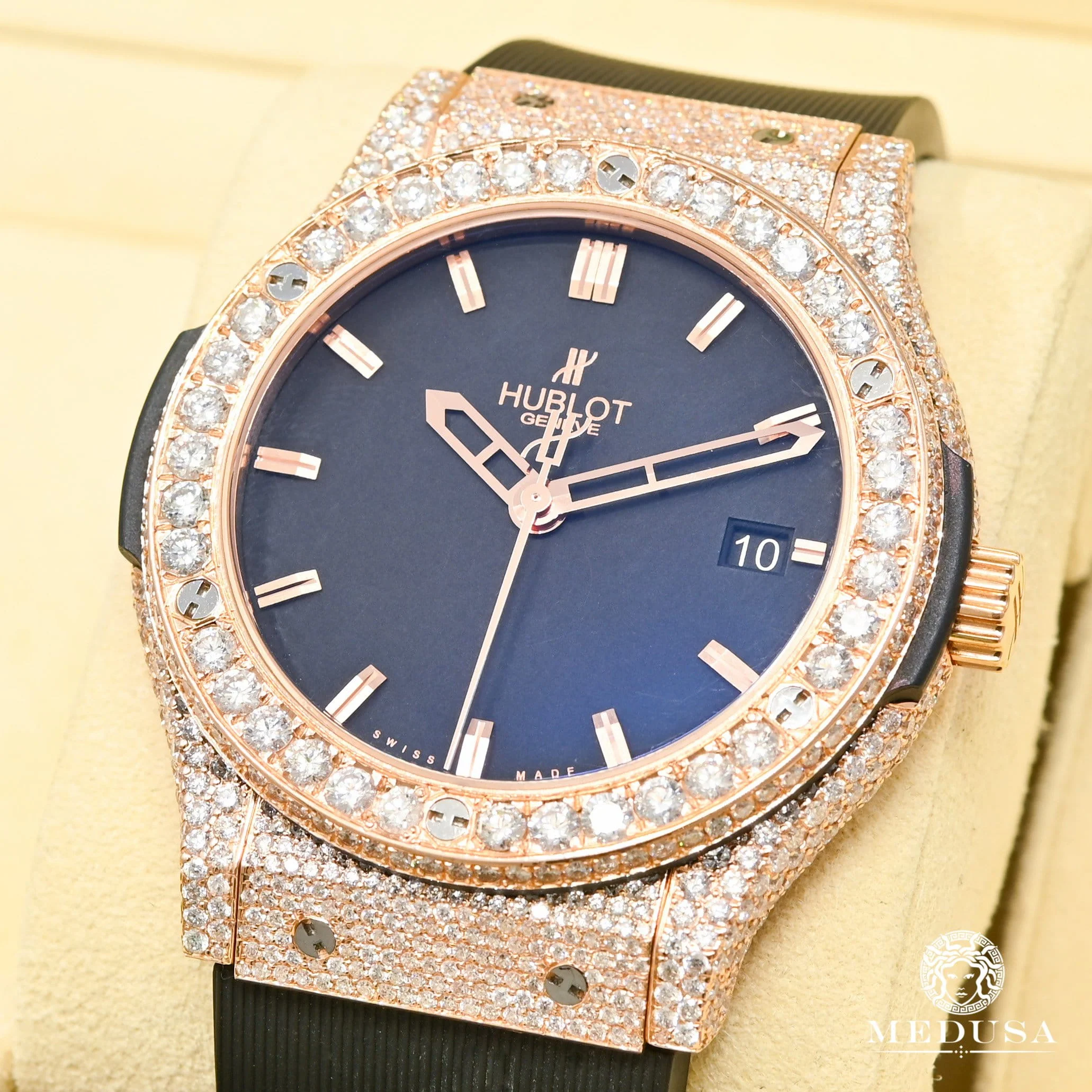 Hublot Classic Fusion 45mm - Iced Everose - Image 3