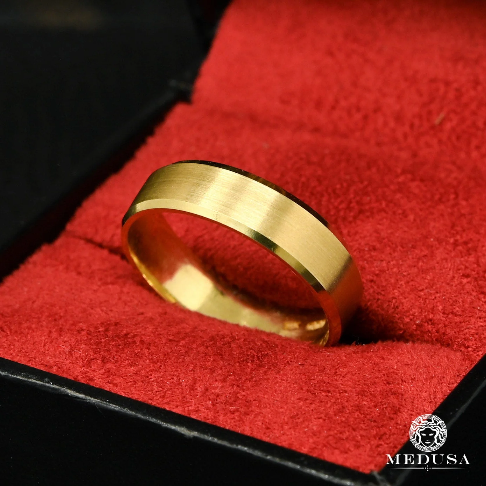 Ring H17 Yellow Gold - MED100-6