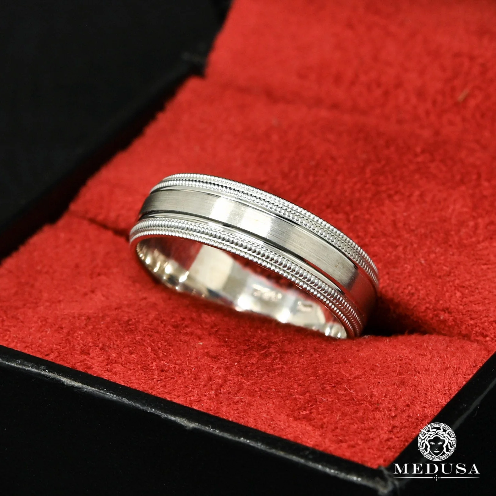 Ring H19 White Gold - MED105 