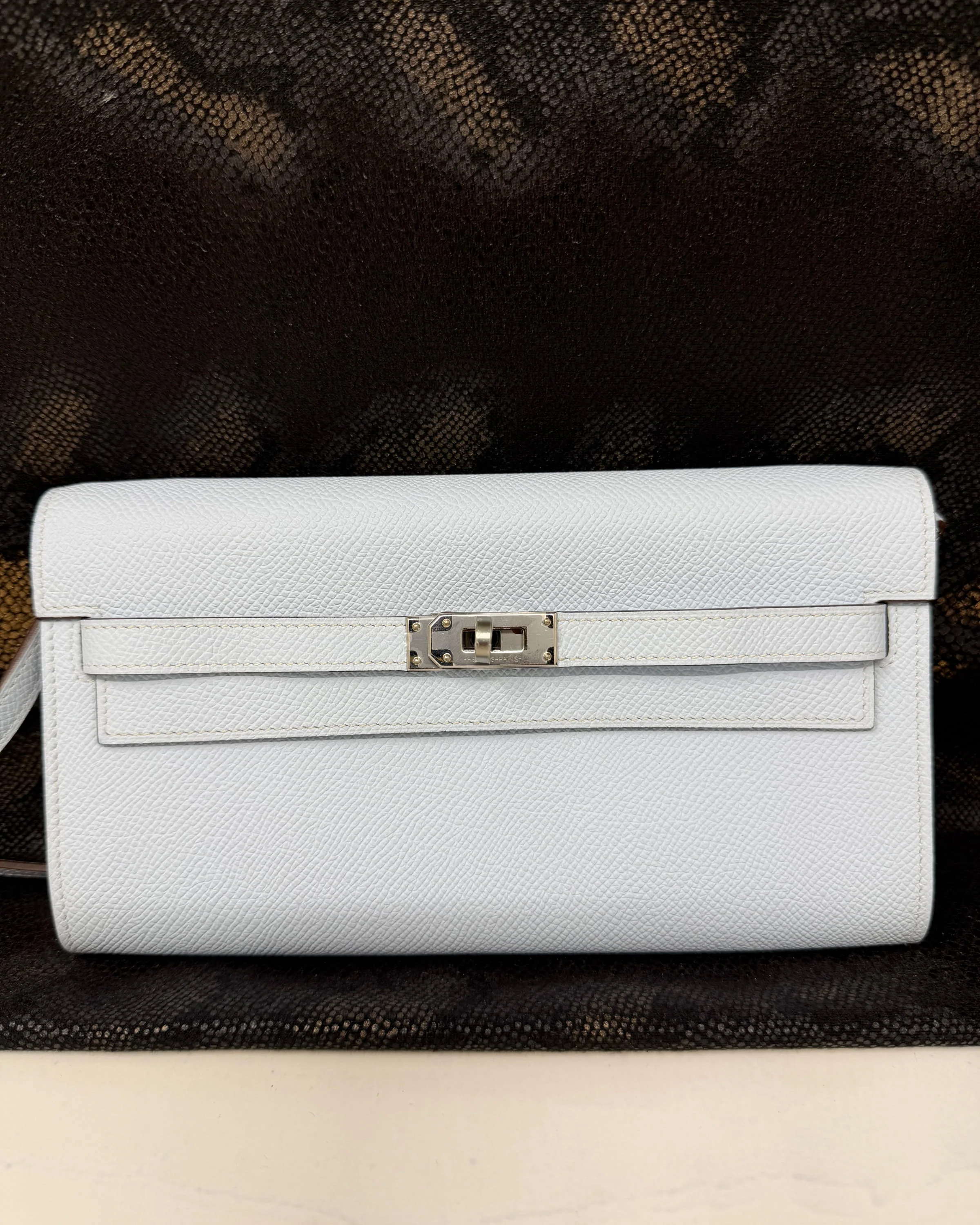 Kelly To-Go Blue Mist Palladium Hardware