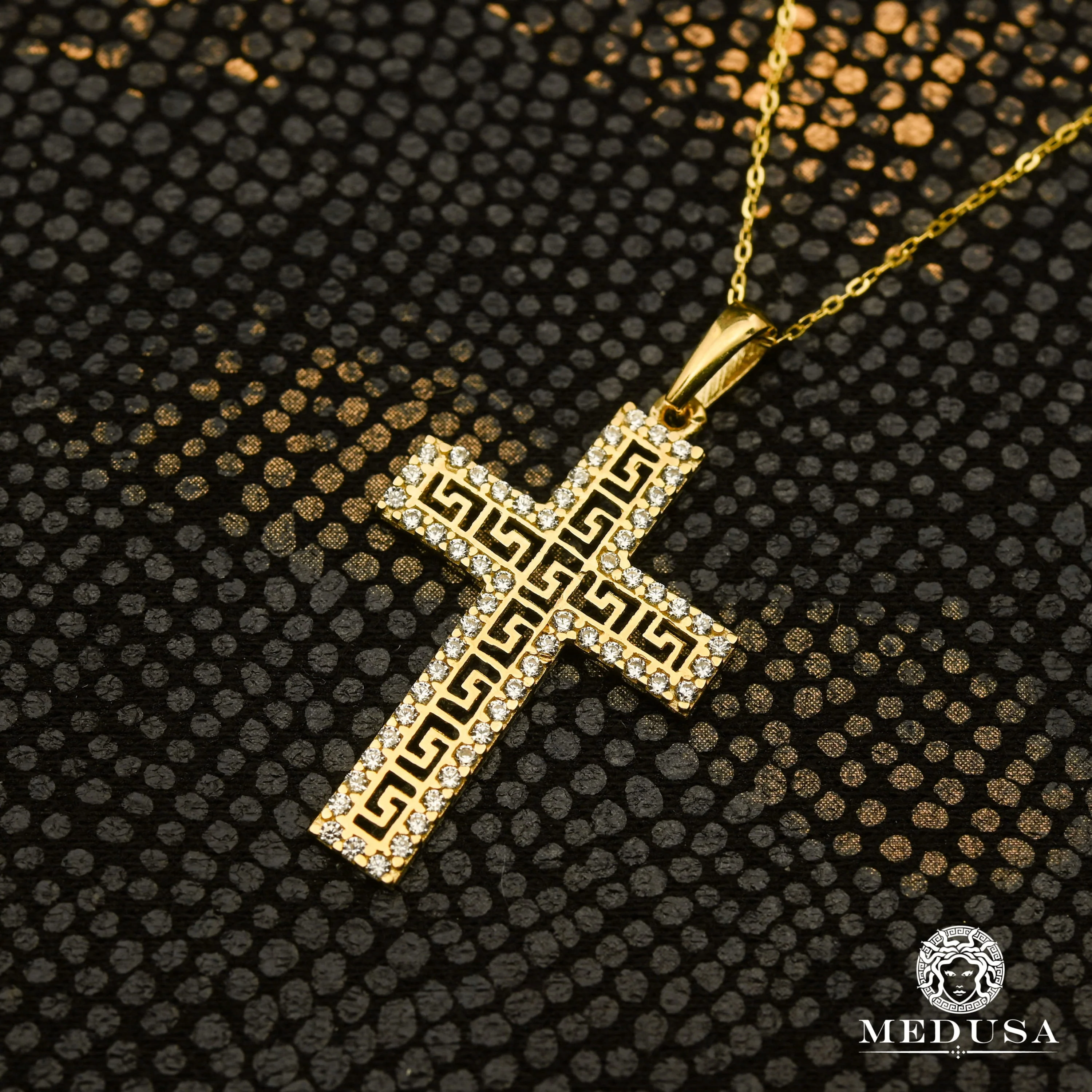 Mini Chain with Cross Pendant  - Image 2