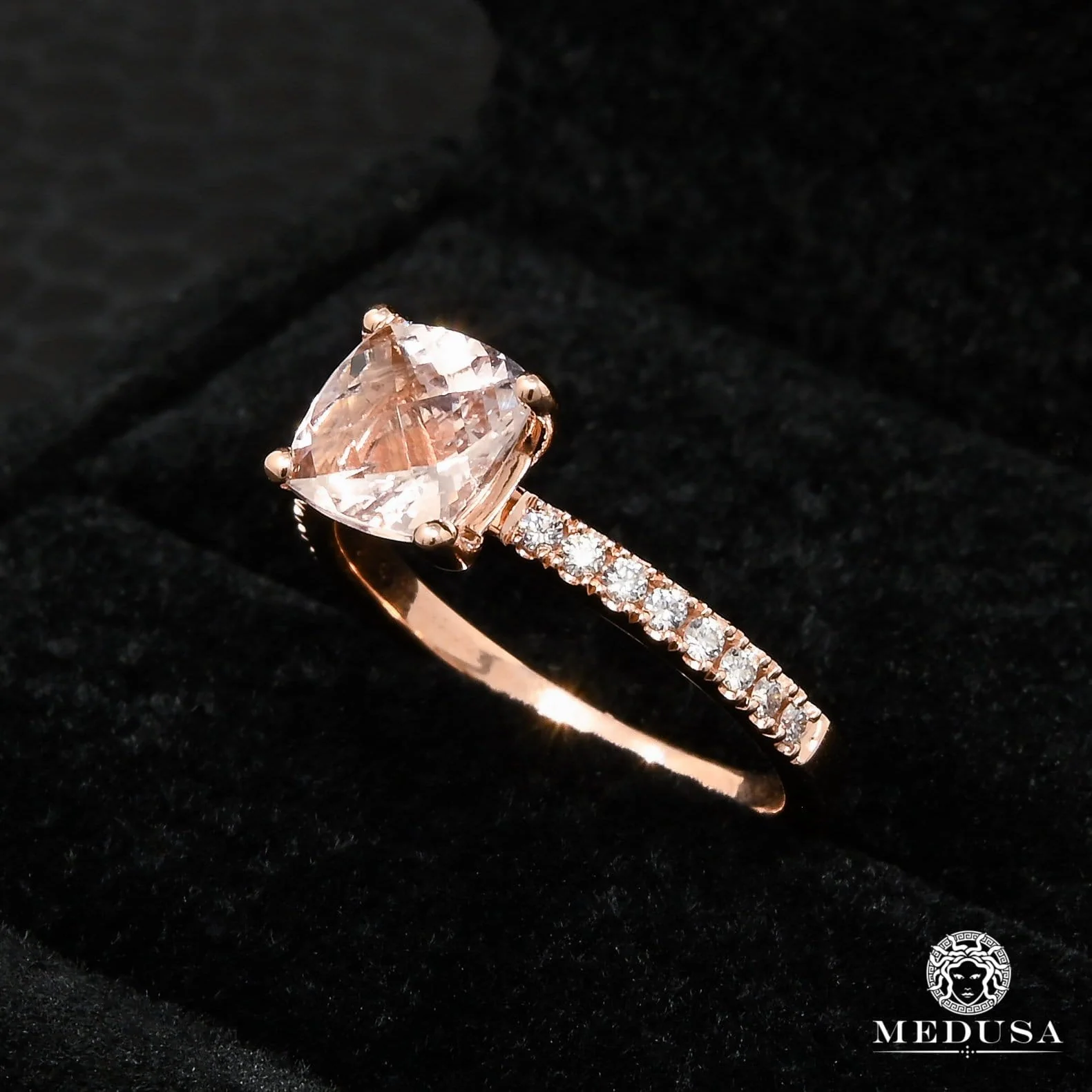 Morganite D1 - Diamond - Image 2