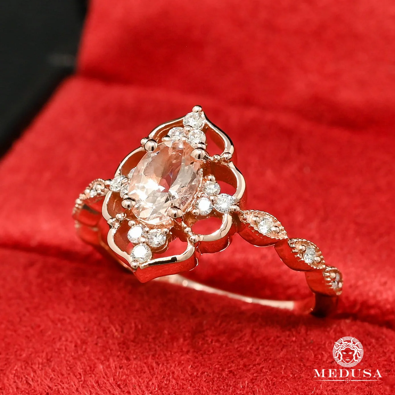 Morganite D10 - Diamond