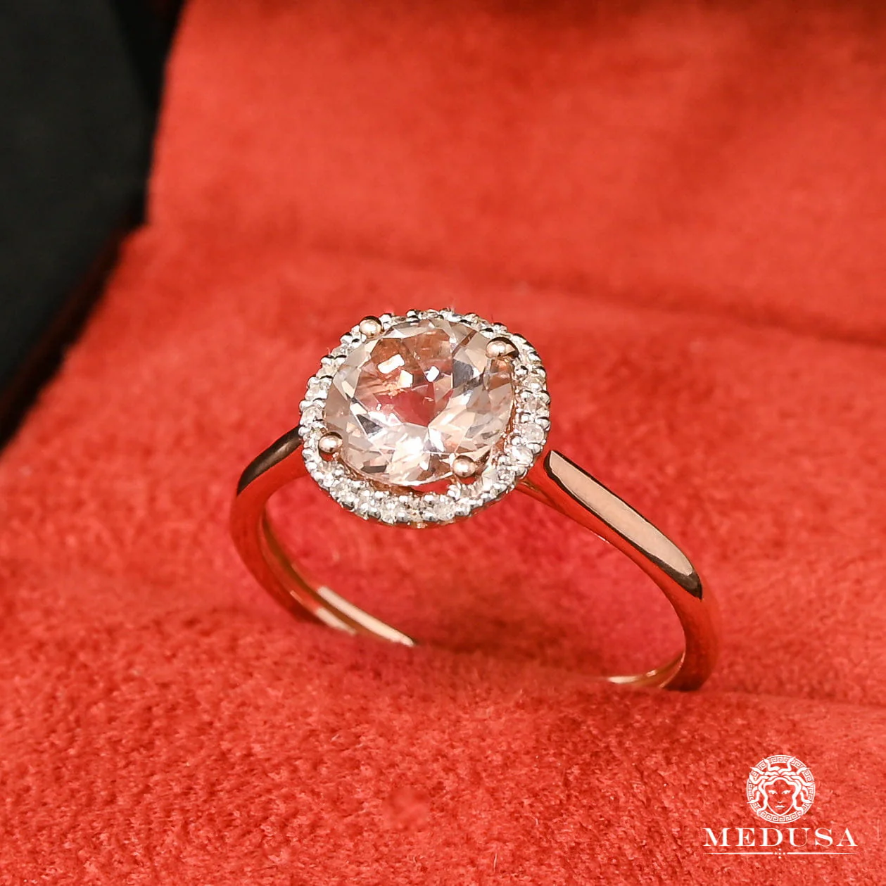 Morganite D11 - Diamond 