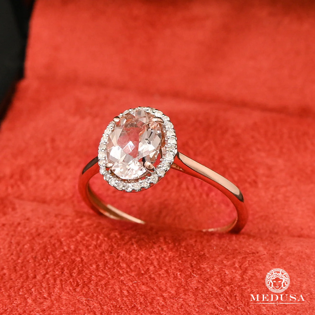 Morganite D12 - Diamond