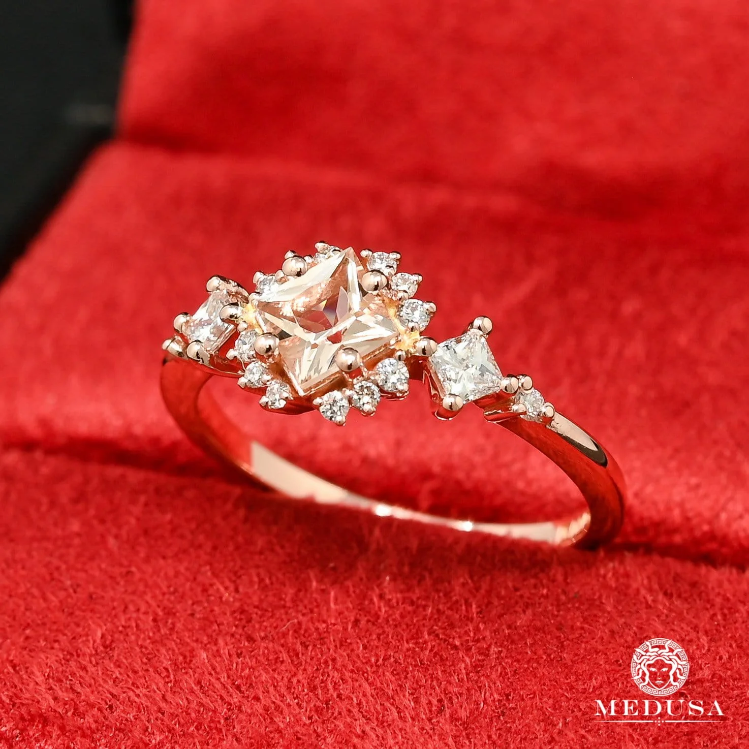 Morganite D7 - Diamond 