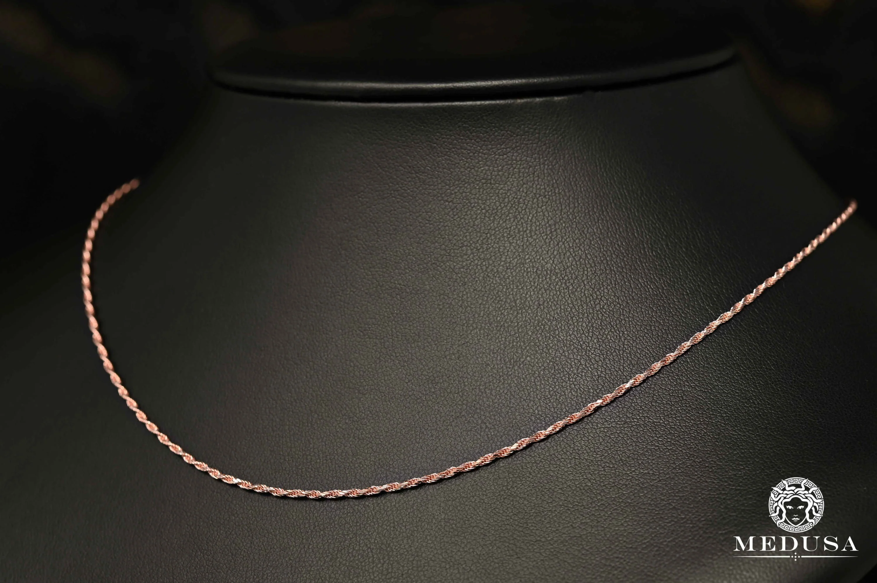 Rose Gold Necklace Rope