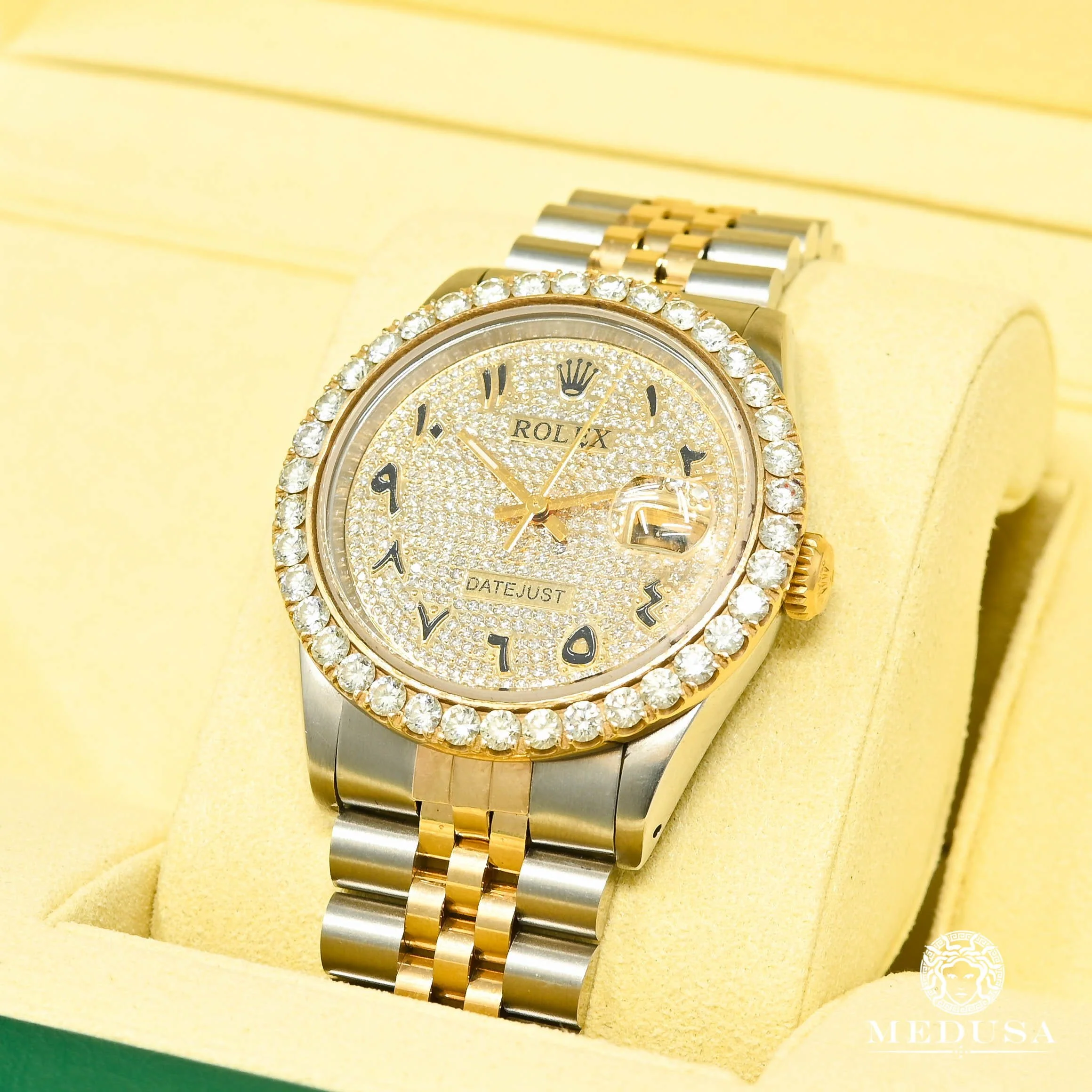 Rolex Datejust 36mm - Arabic Iced - Image 3