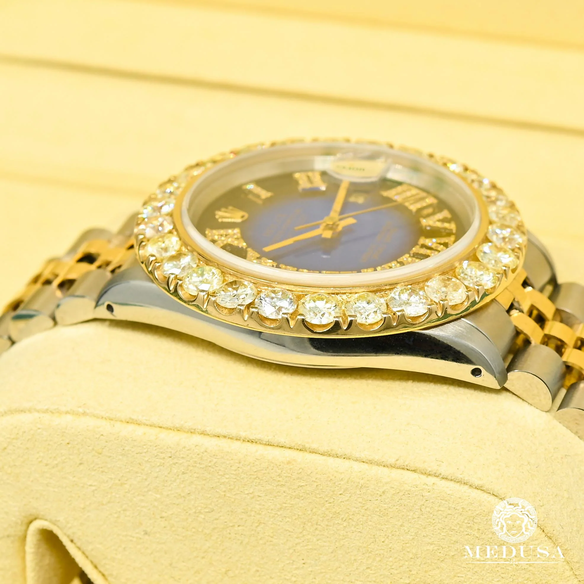 Rolex Datejust 36mm - Big Bezel Black/Blue - Image 3