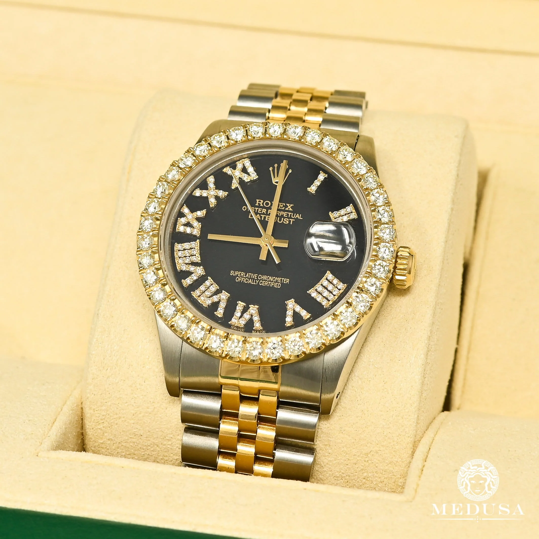 Rolex Datejust 36mm - Black Roman Numeral - Image 2
