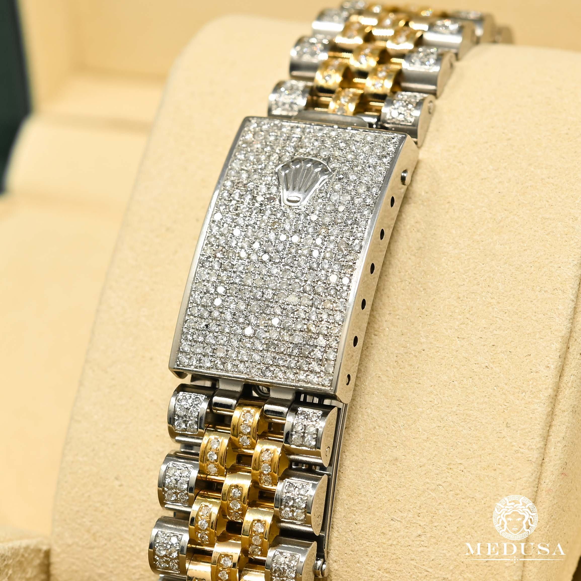 Rolex Datejust 36mm - Blue Arabic Iced Out - Image 5