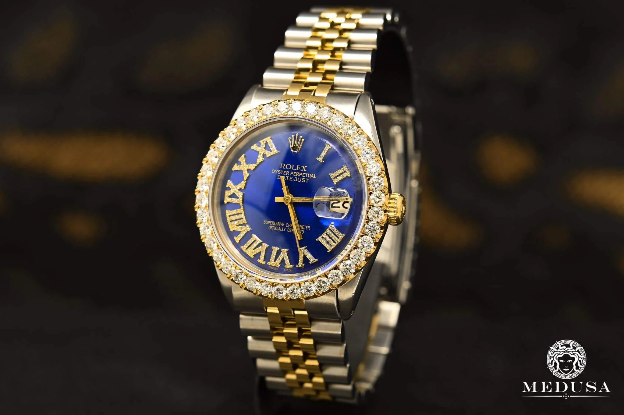 Rolex Datejust 36mm - Blue Roman Numeral - Image 3