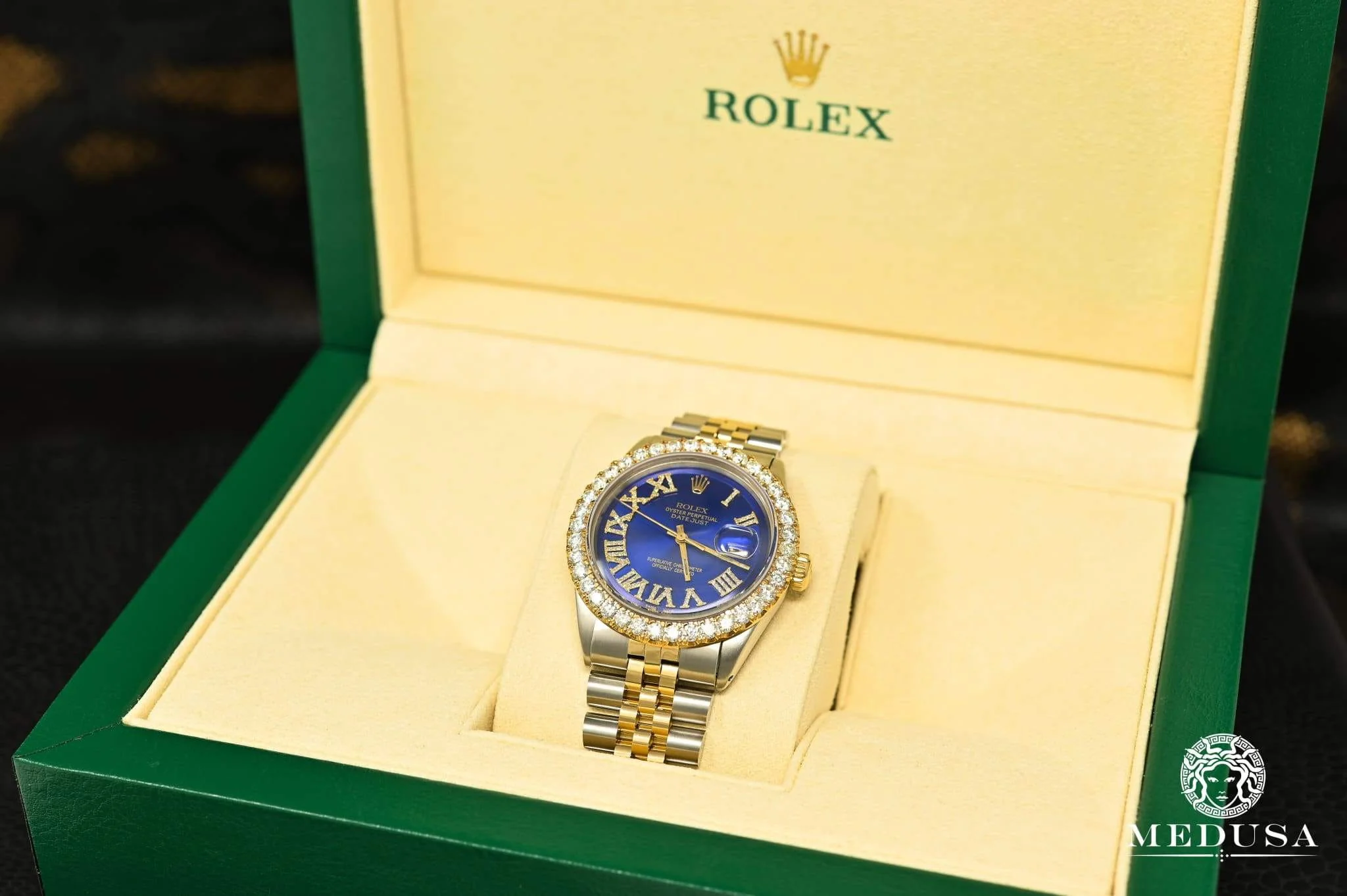 Rolex Datejust 36mm - Blue Roman Numeral - Image 4