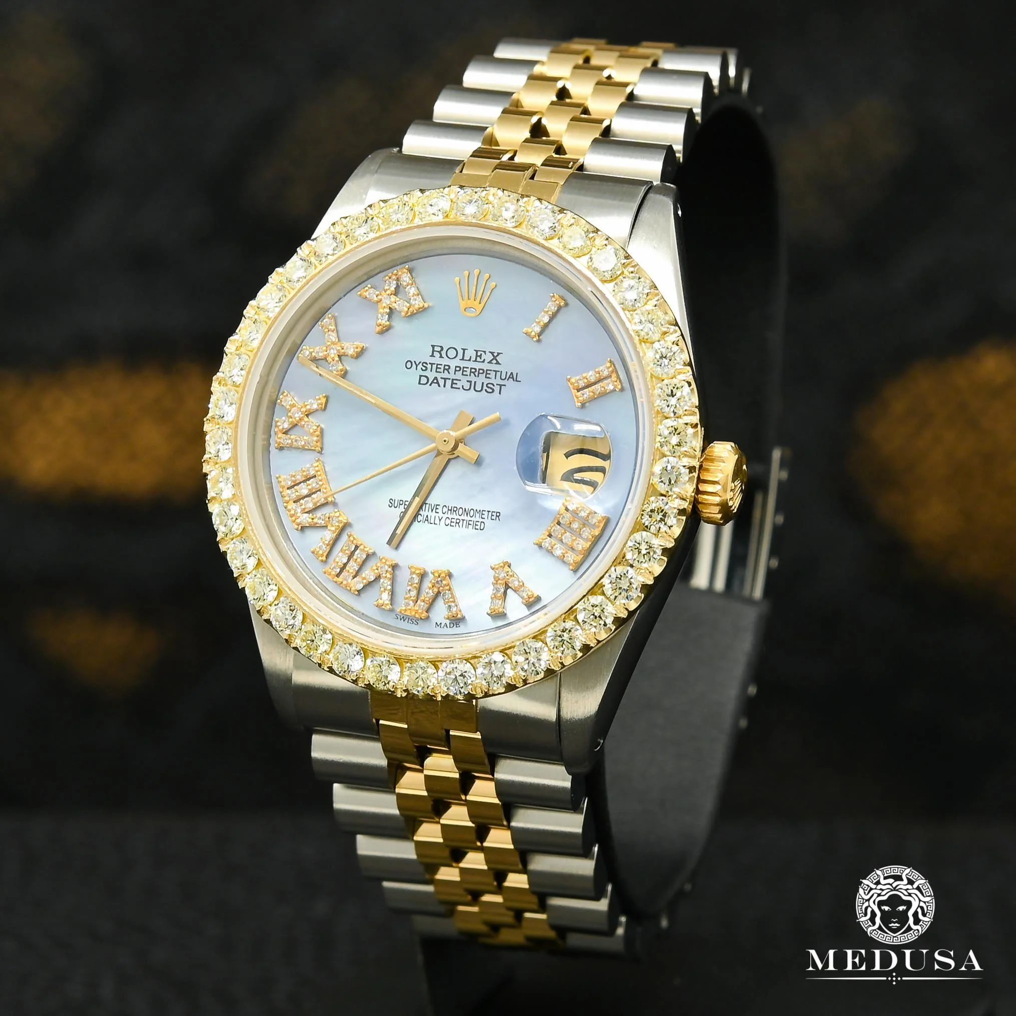 Rolex Datejust 36mm - Cyan ''Mother of Pearl''