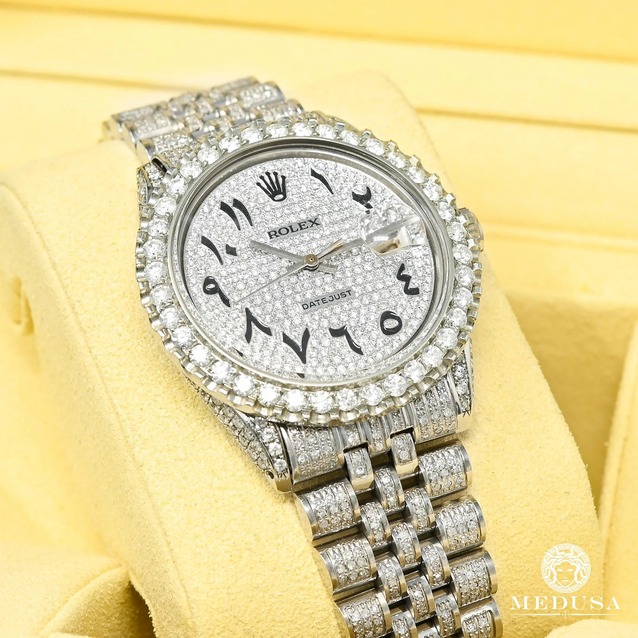 Rolex Datejust 36mm - Fully Iced Arabic - Image 2