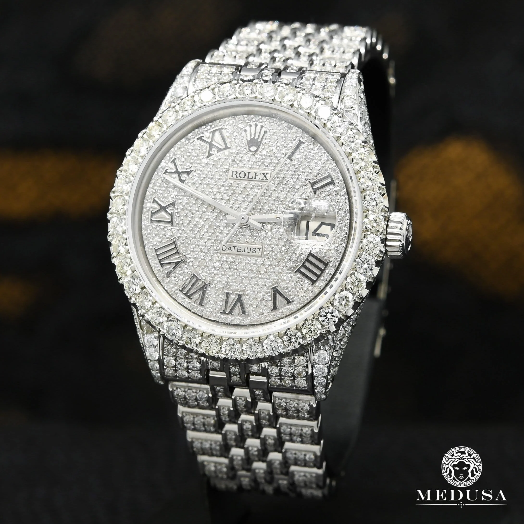 Rolex Datejust 36mm - Full Iced Jubilee