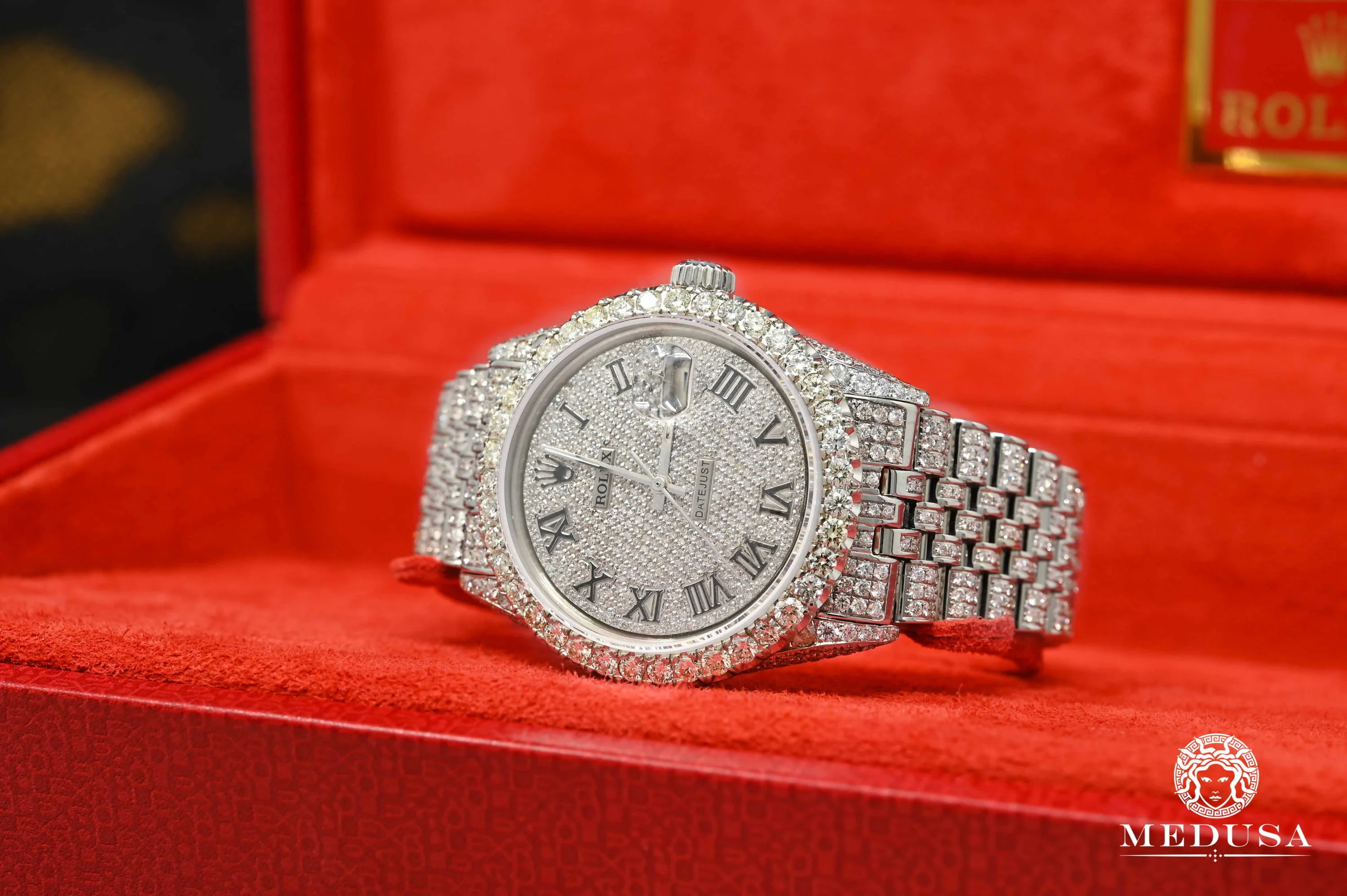 Rolex Datejust 36mm - Full Iced Jubilee - Image 2