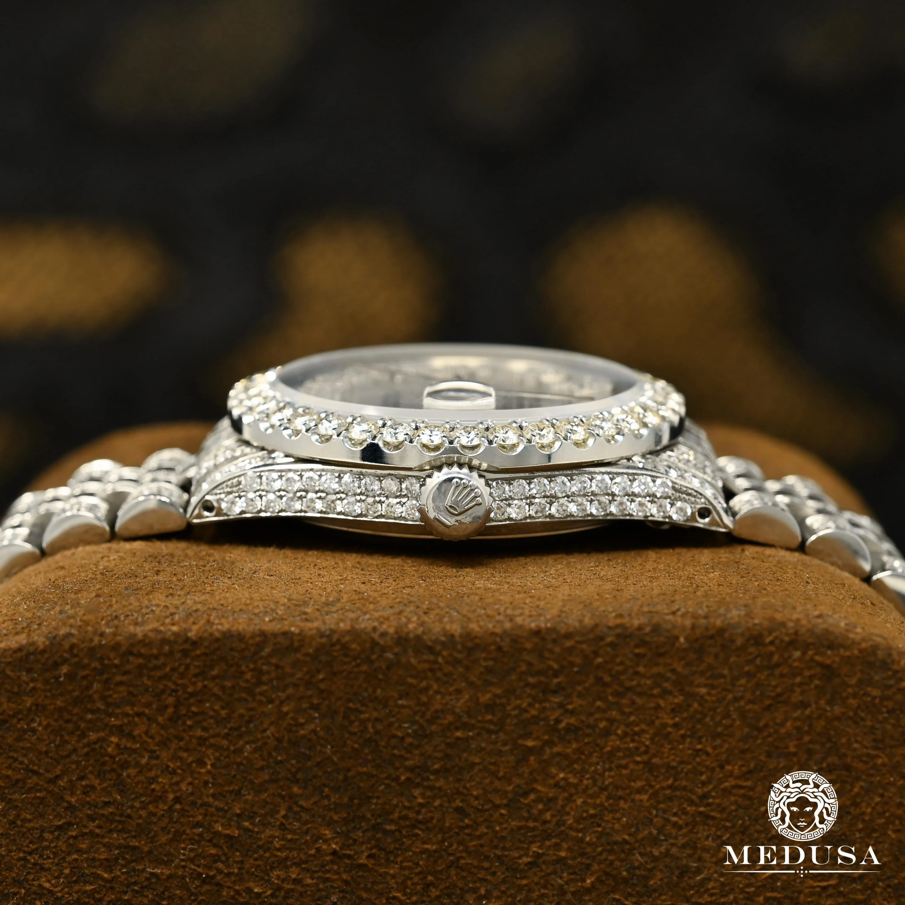 Rolex Datejust 36mm - Full Iced Jubilee - Image 8