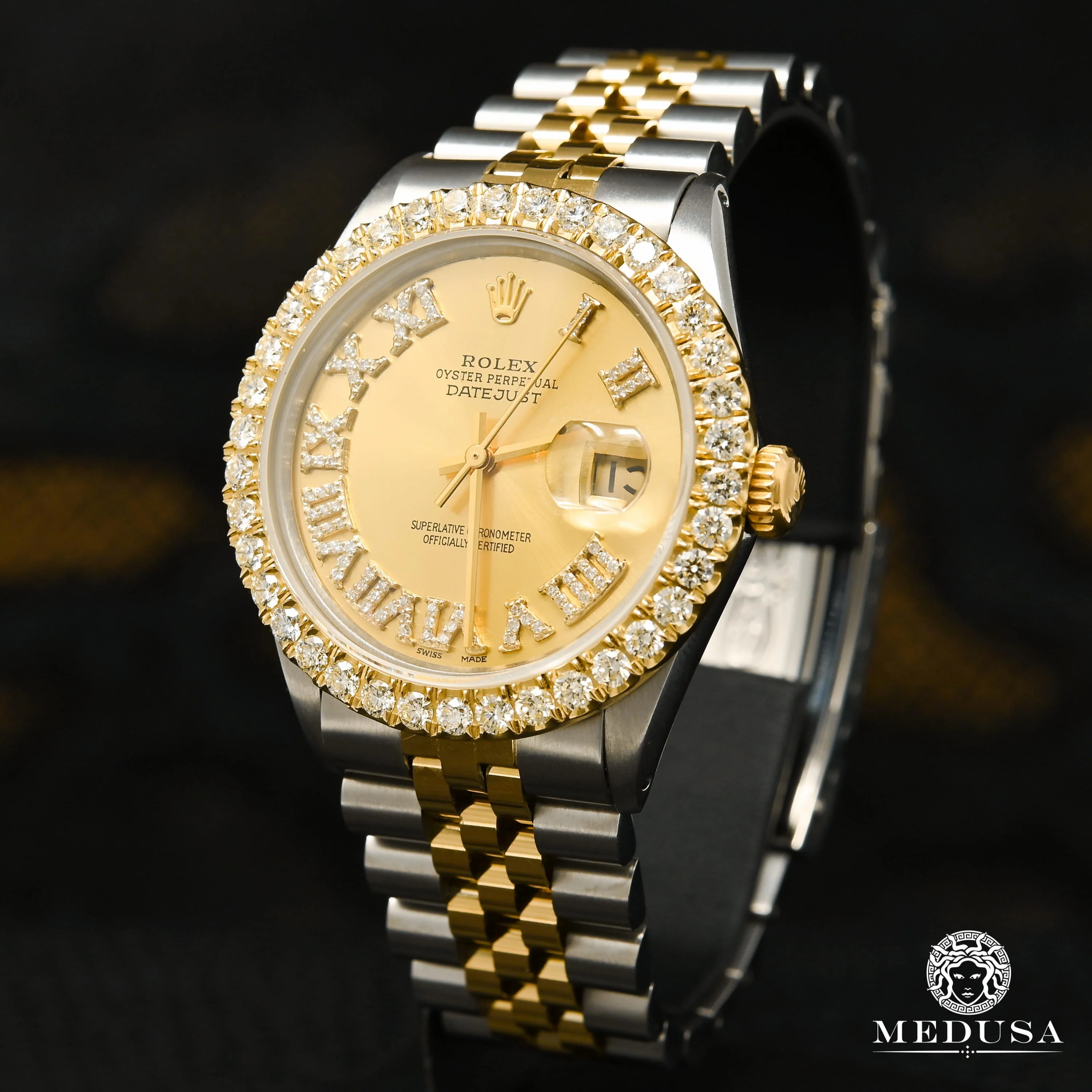 Rolex Datejust 36mm - Roman Numeral Gold