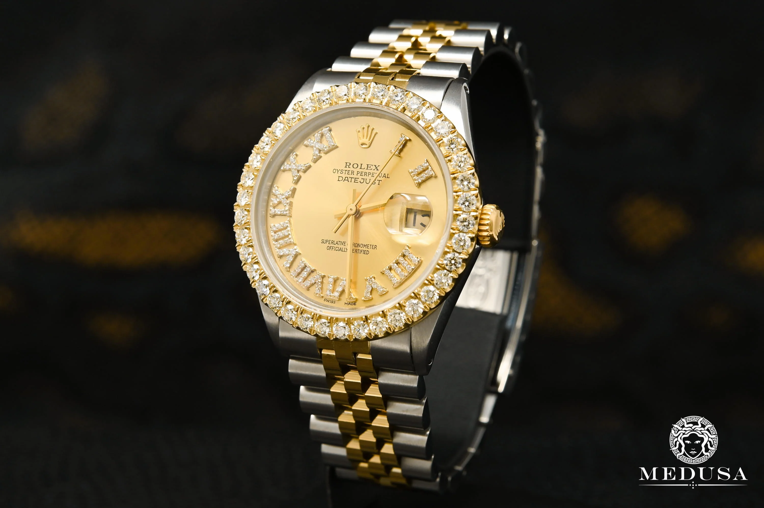 Rolex Datejust 36mm - Roman Numeral Gold - Image 3
