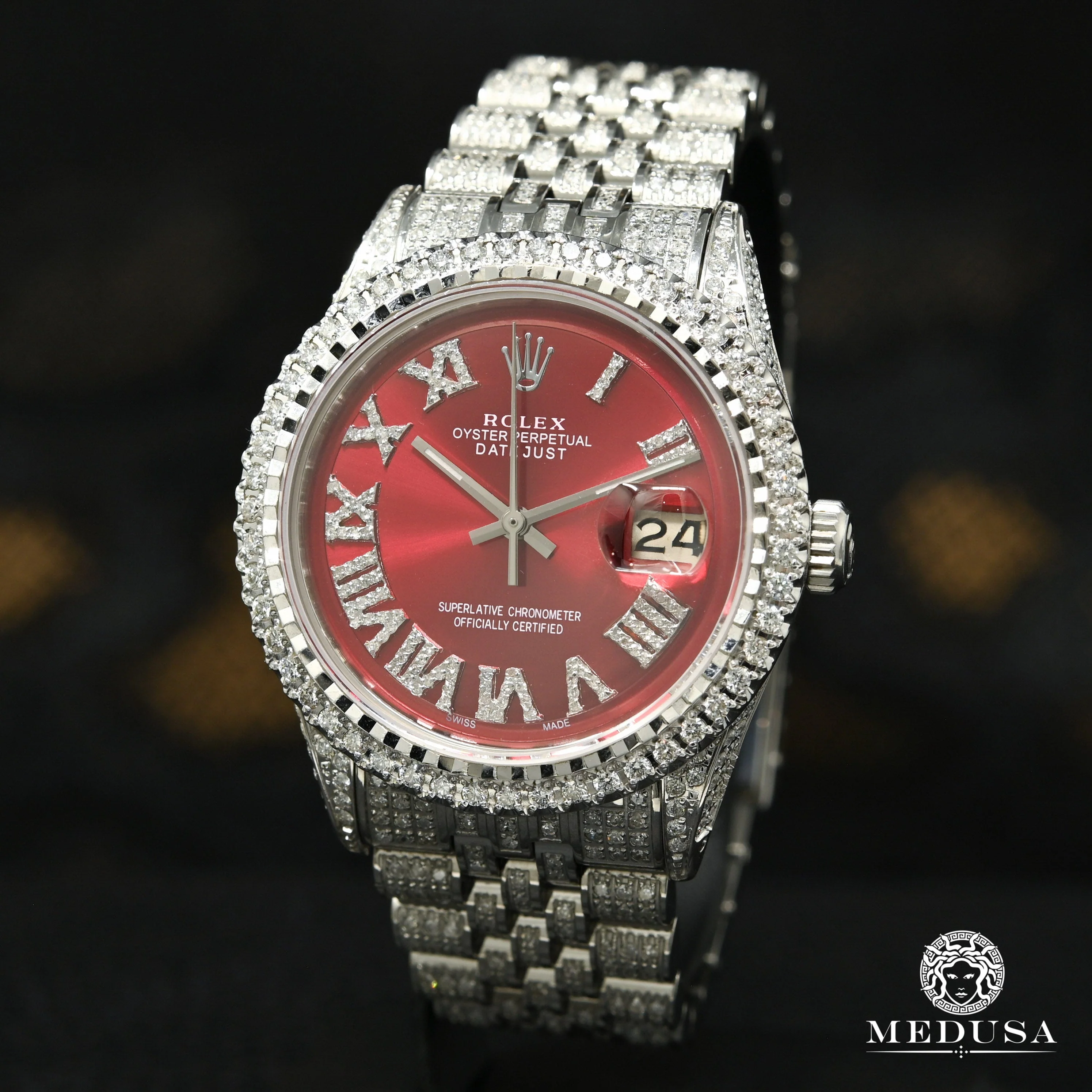 Rolex Datejust 36mm - Iced Out - Image 2