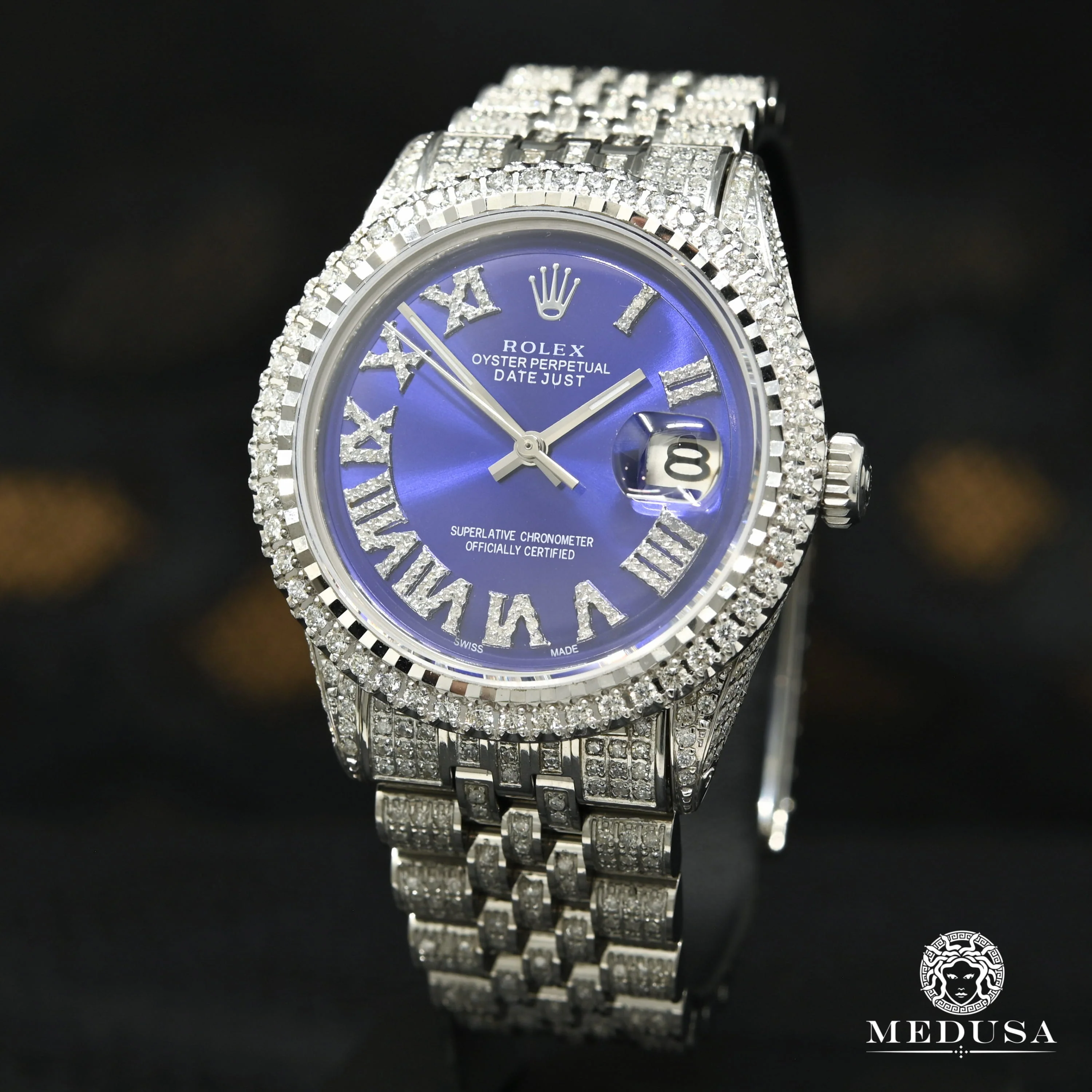 Rolex Datejust 36mm - Iced Out - Image 3